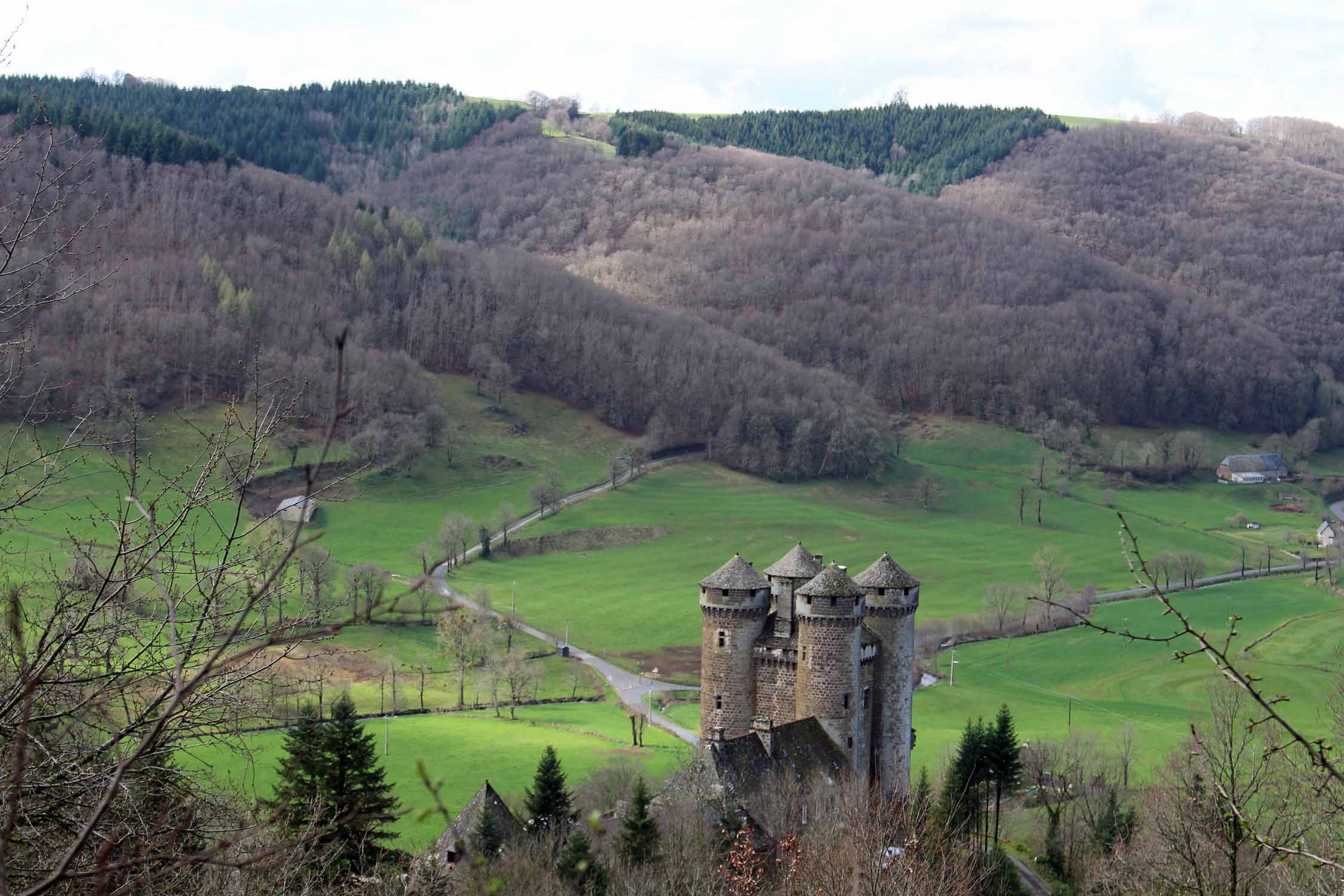 Tournemire, château d'Anjony
