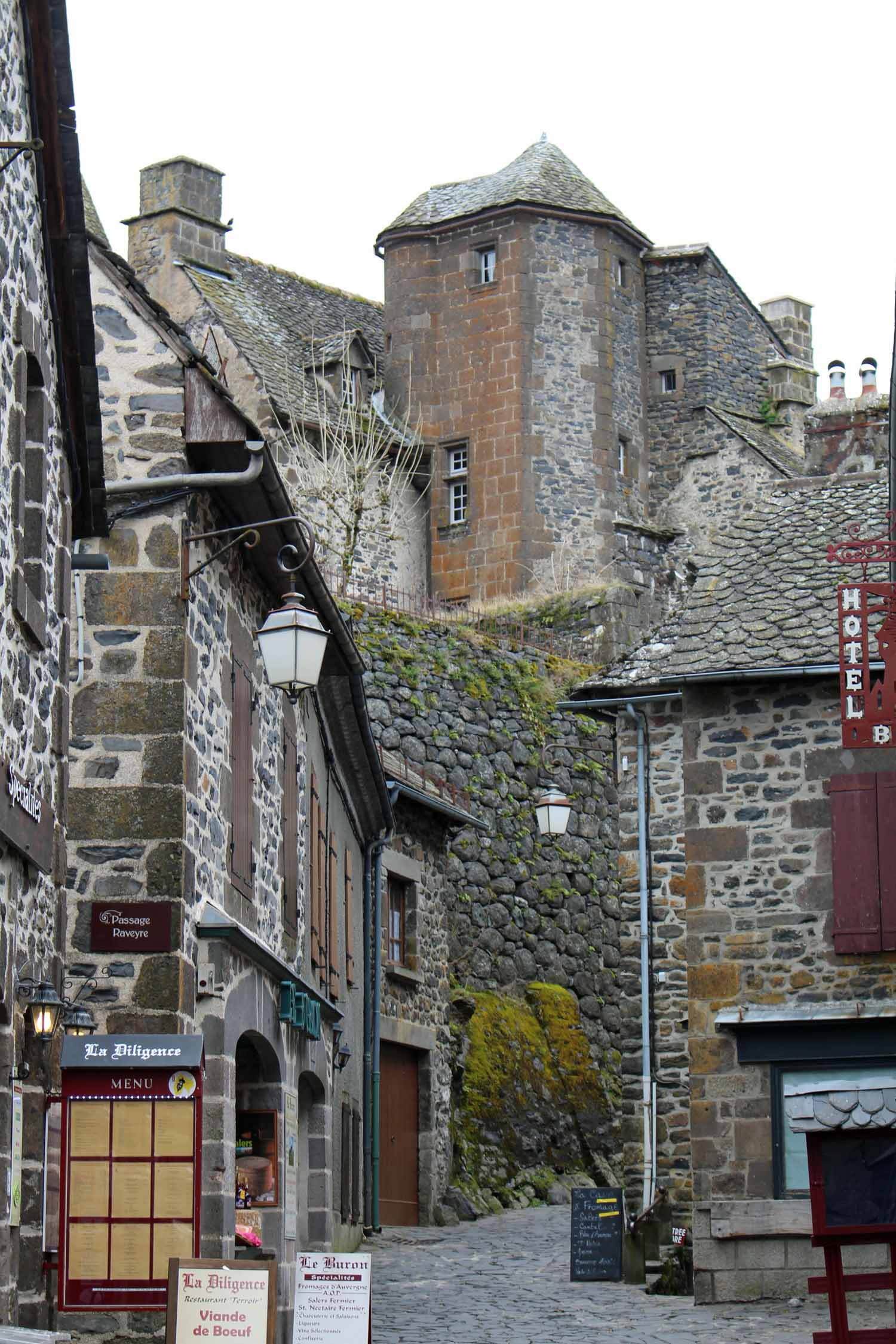 Salers, tour de l'Horloge