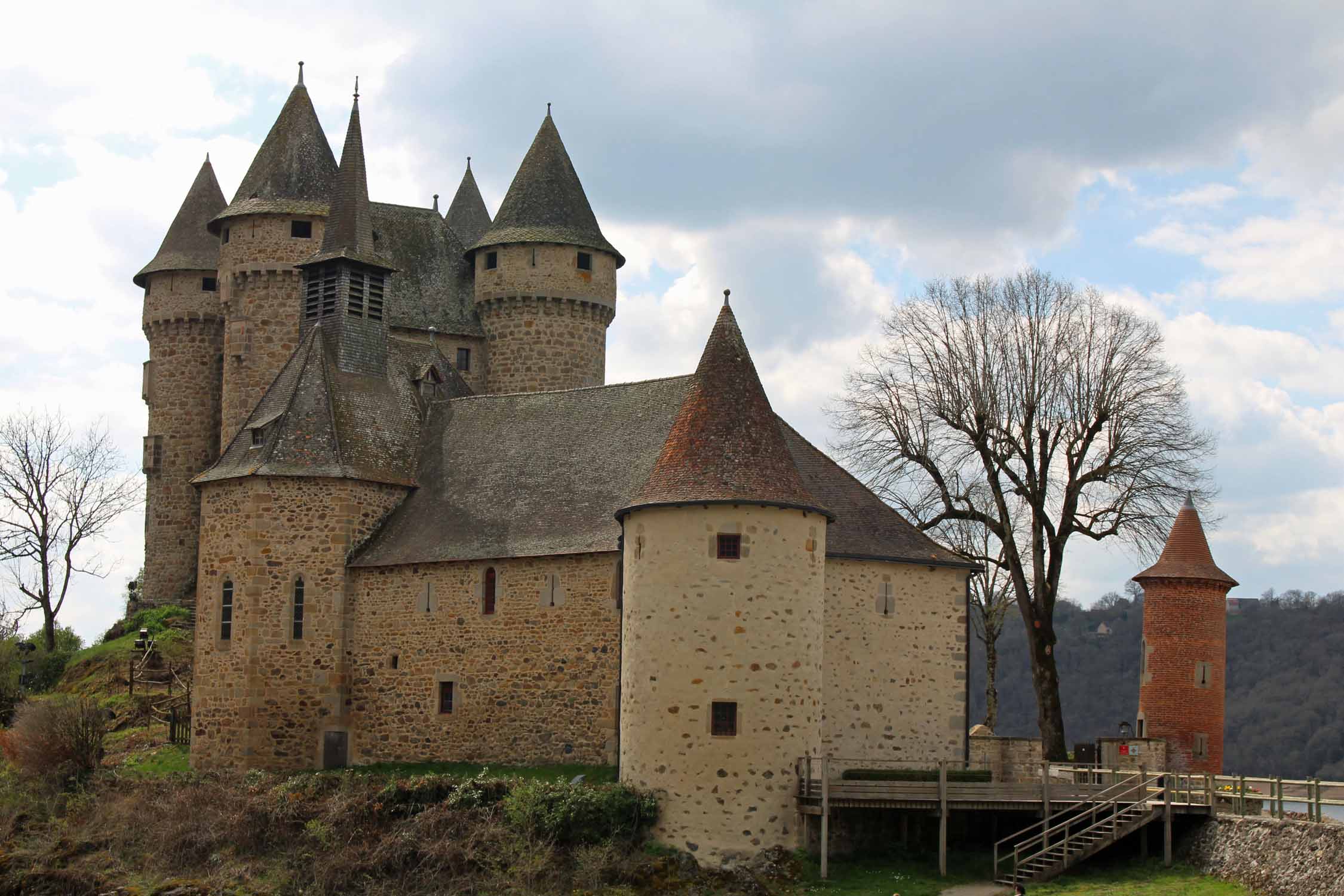 Cantal, château de Val