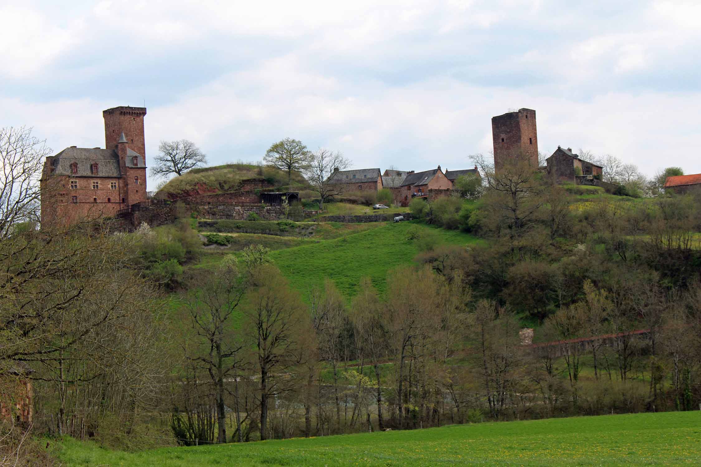 Pruines, paysage