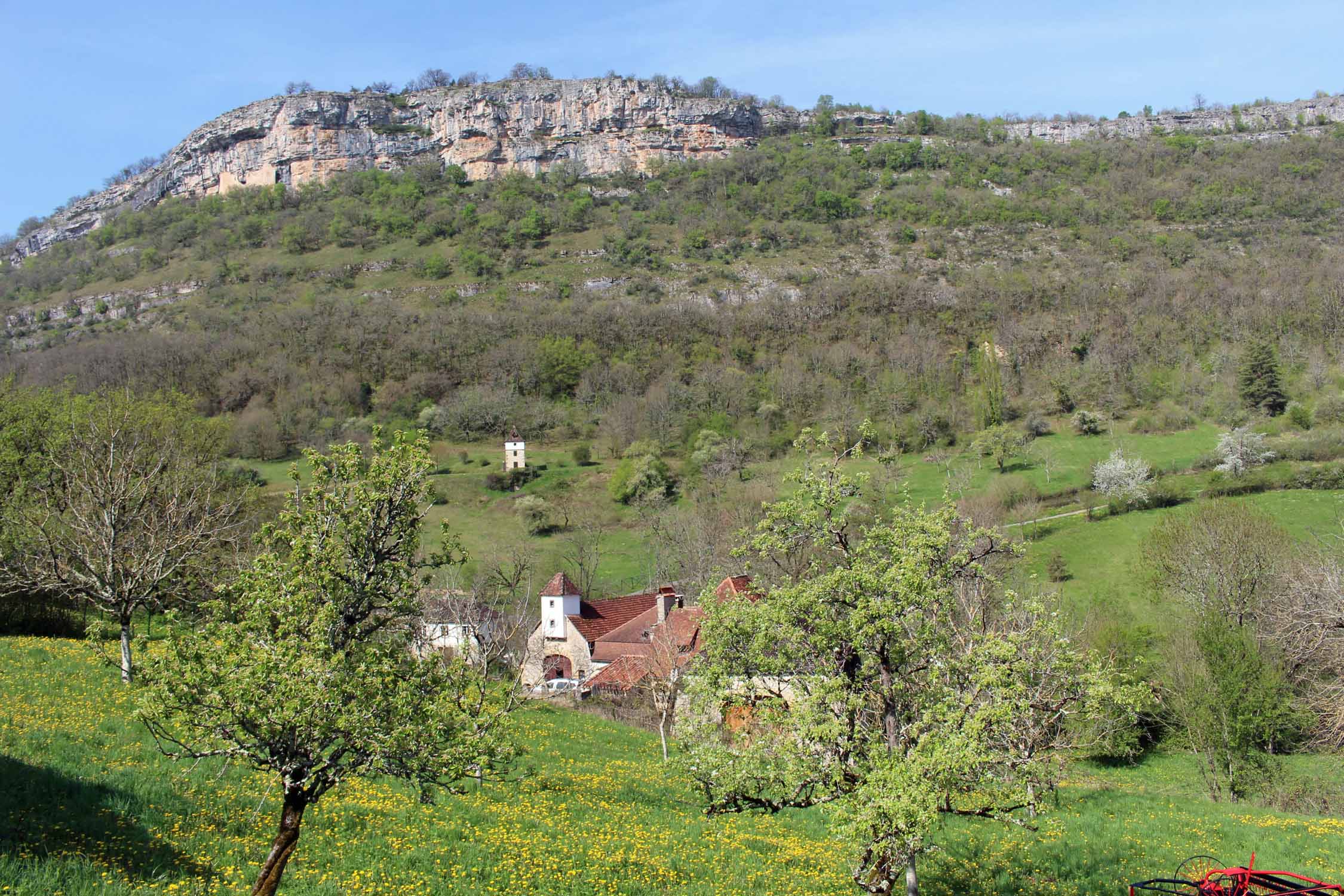 Autoire, paysage