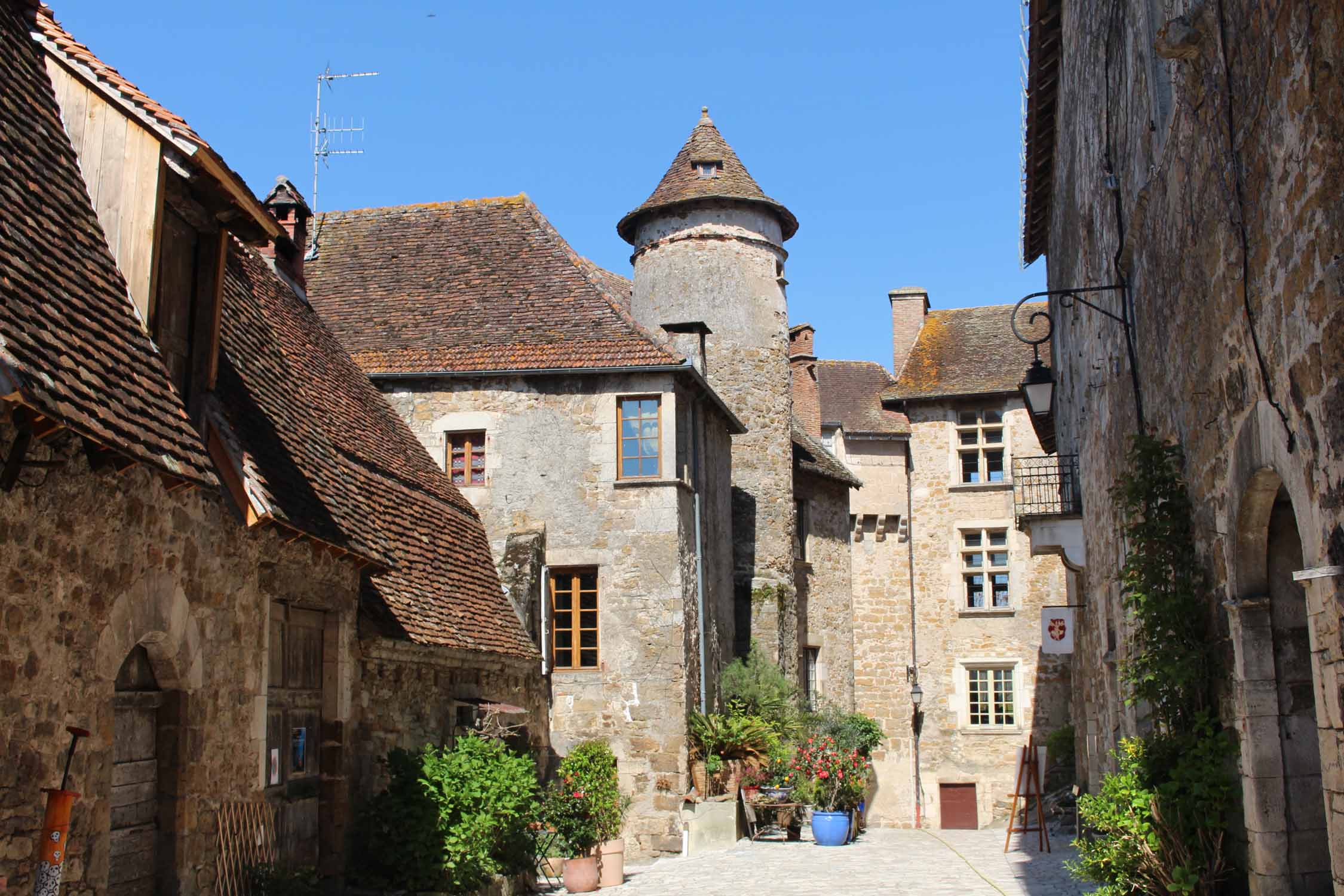 Carennac, maisons en pierre