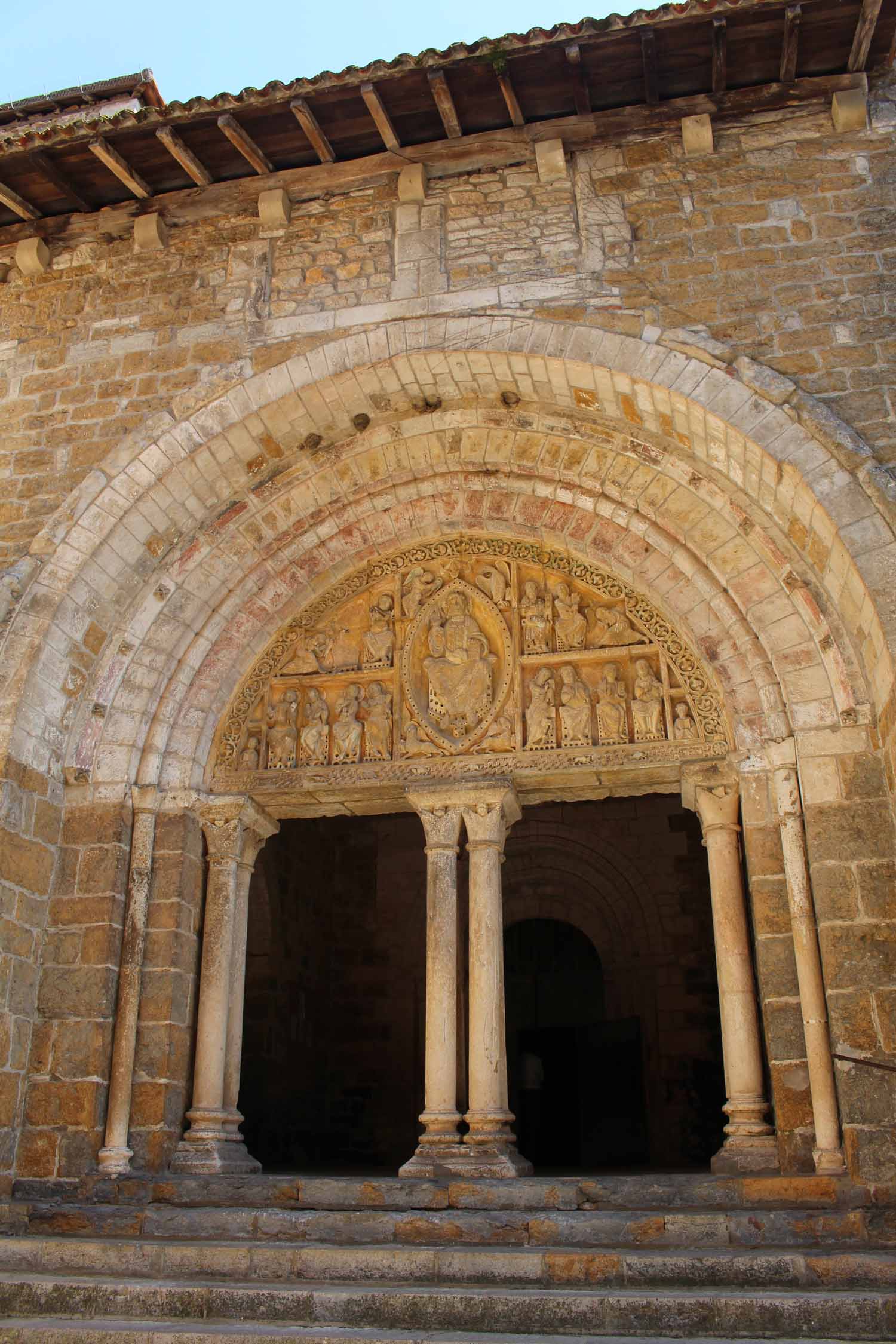 Carennac, église Saint-Pierre, tympan