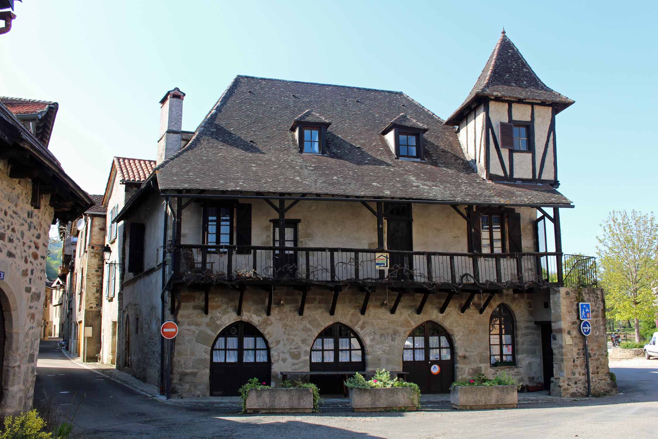 Beaulieu-sur-Dordogne, maison typique