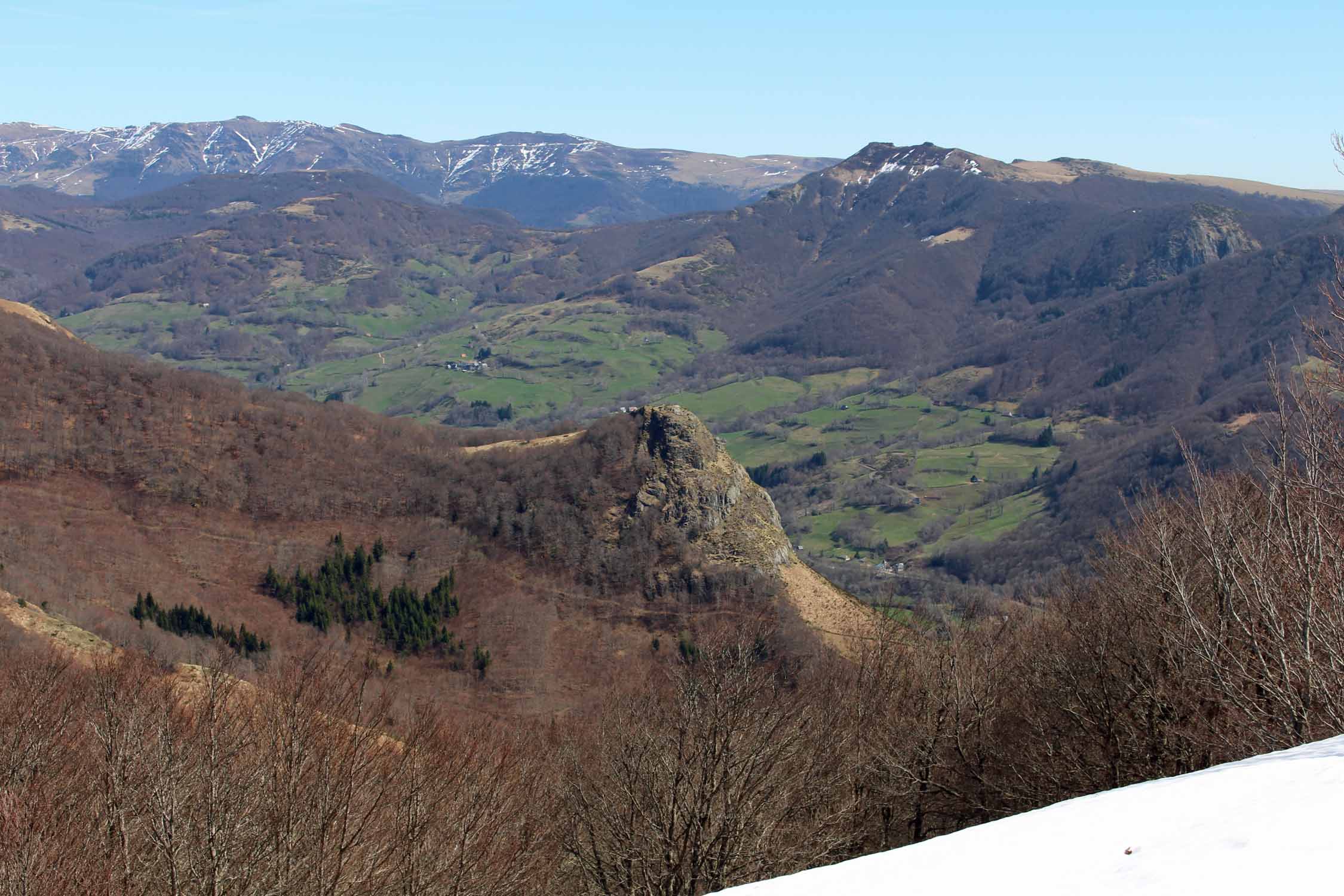 Monts du Cantal, paysage