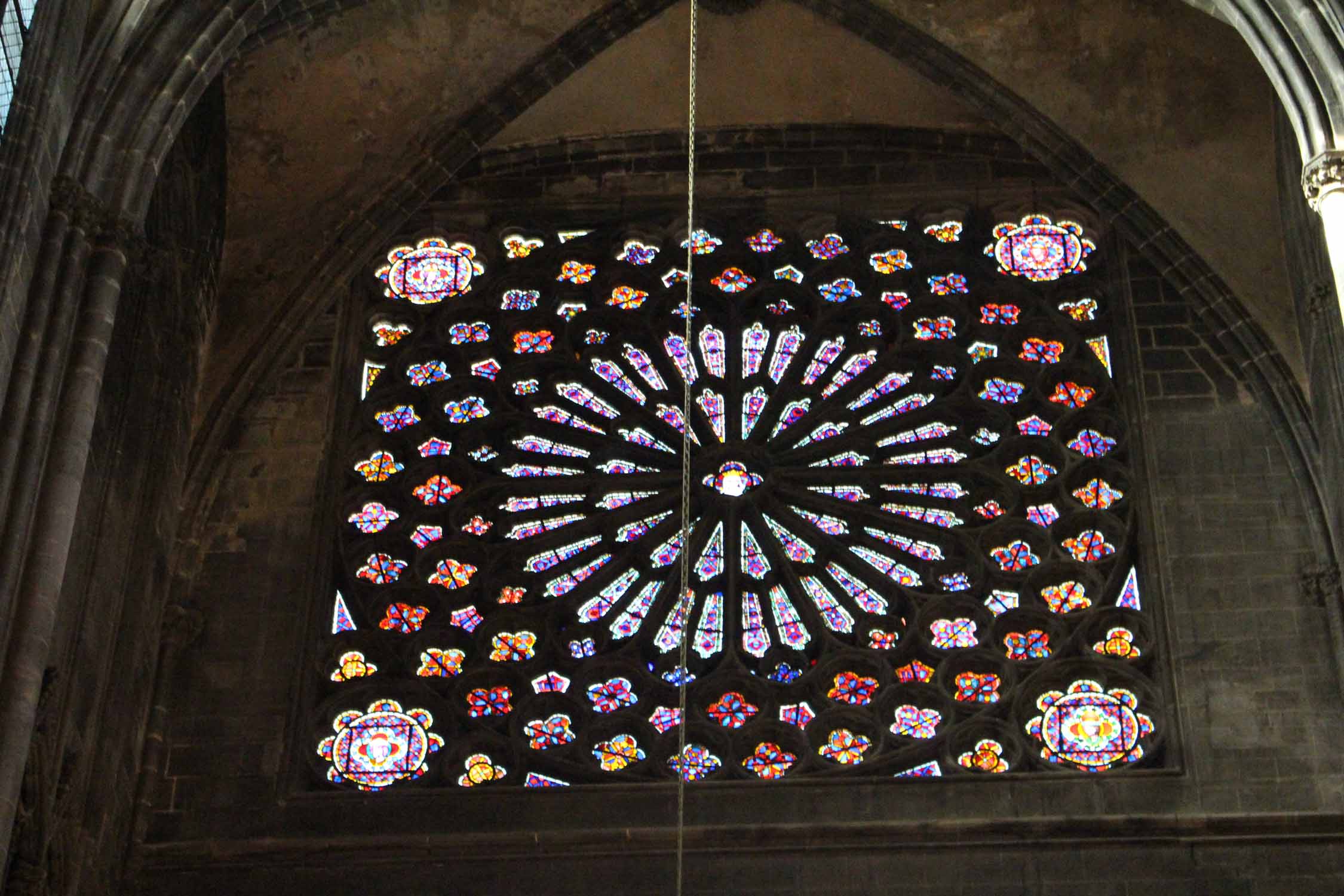 Clermont-Ferrand, cathédrale, vitraux