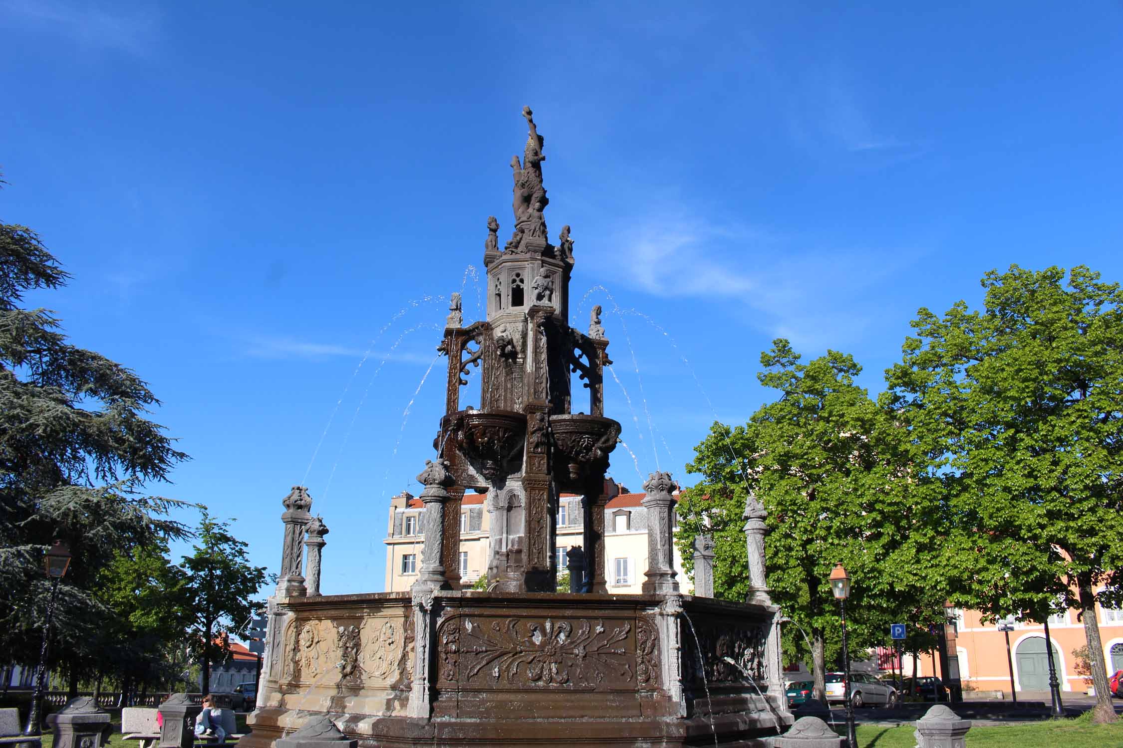 Clermont-Ferrand, fontaine d'Amboise