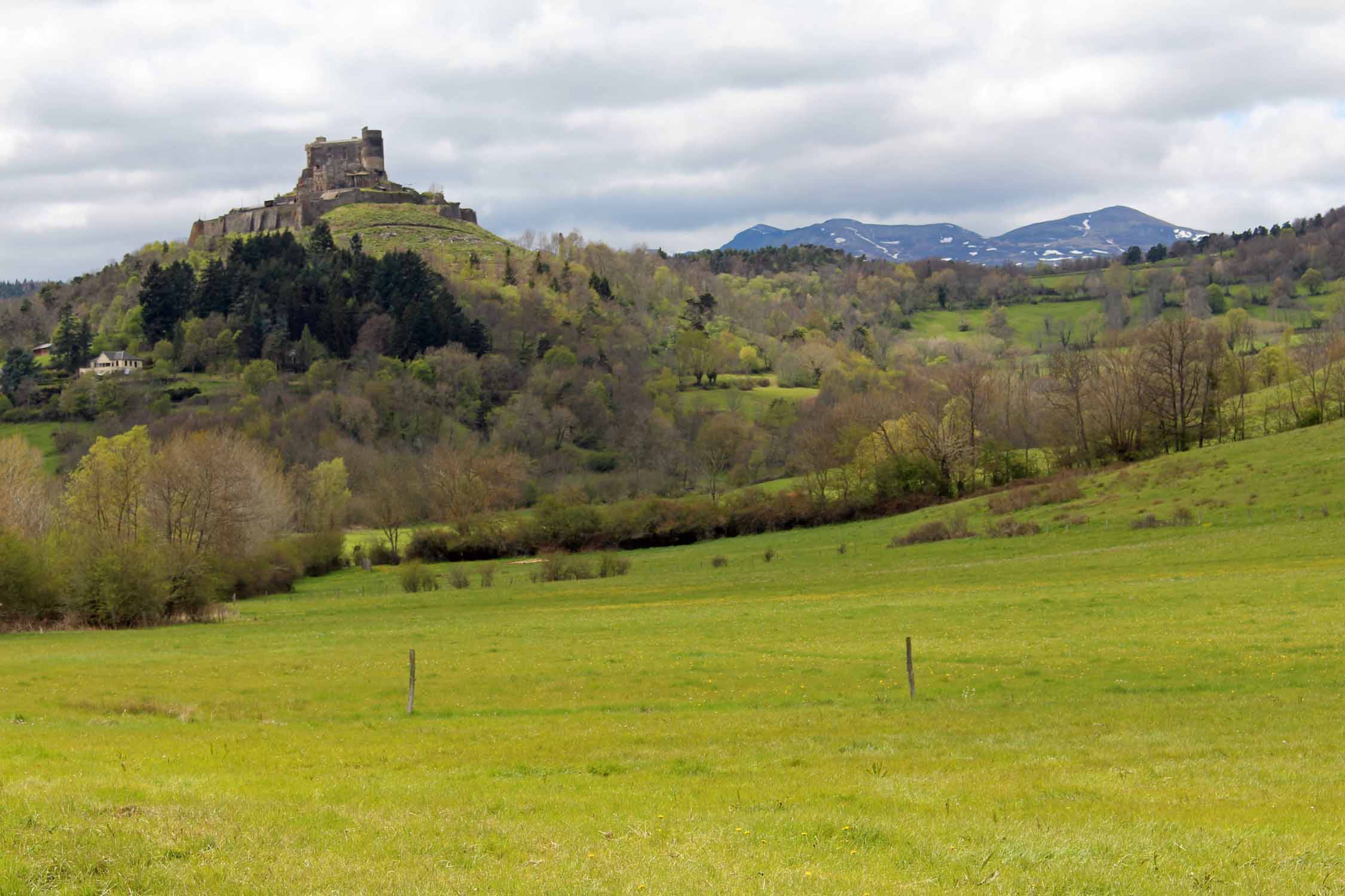 Château de Murol, paysage