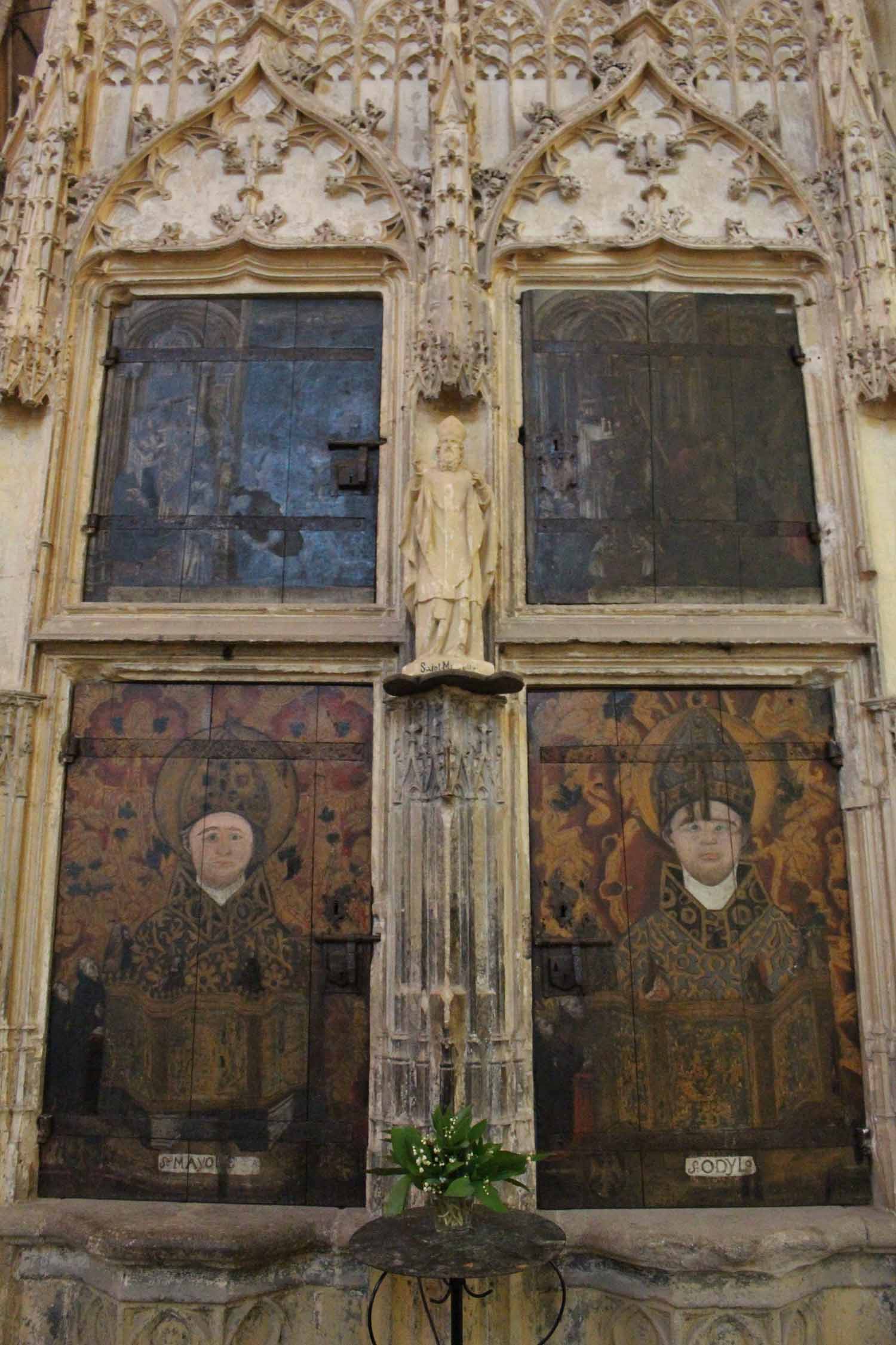 Souvigny, prieuré Saint-Pierre-et-Saint-Paul, fresques