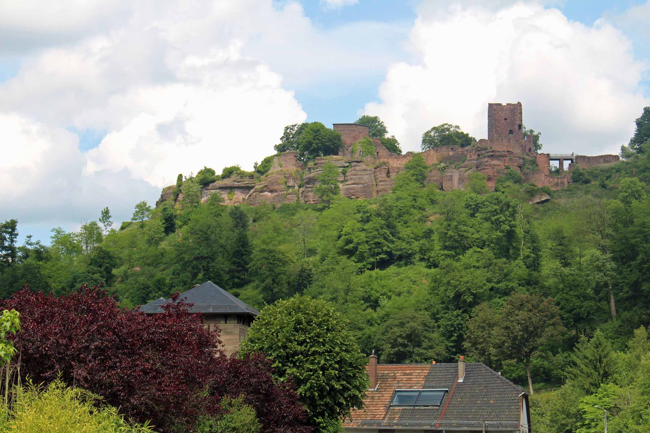 Luzelbourg, château