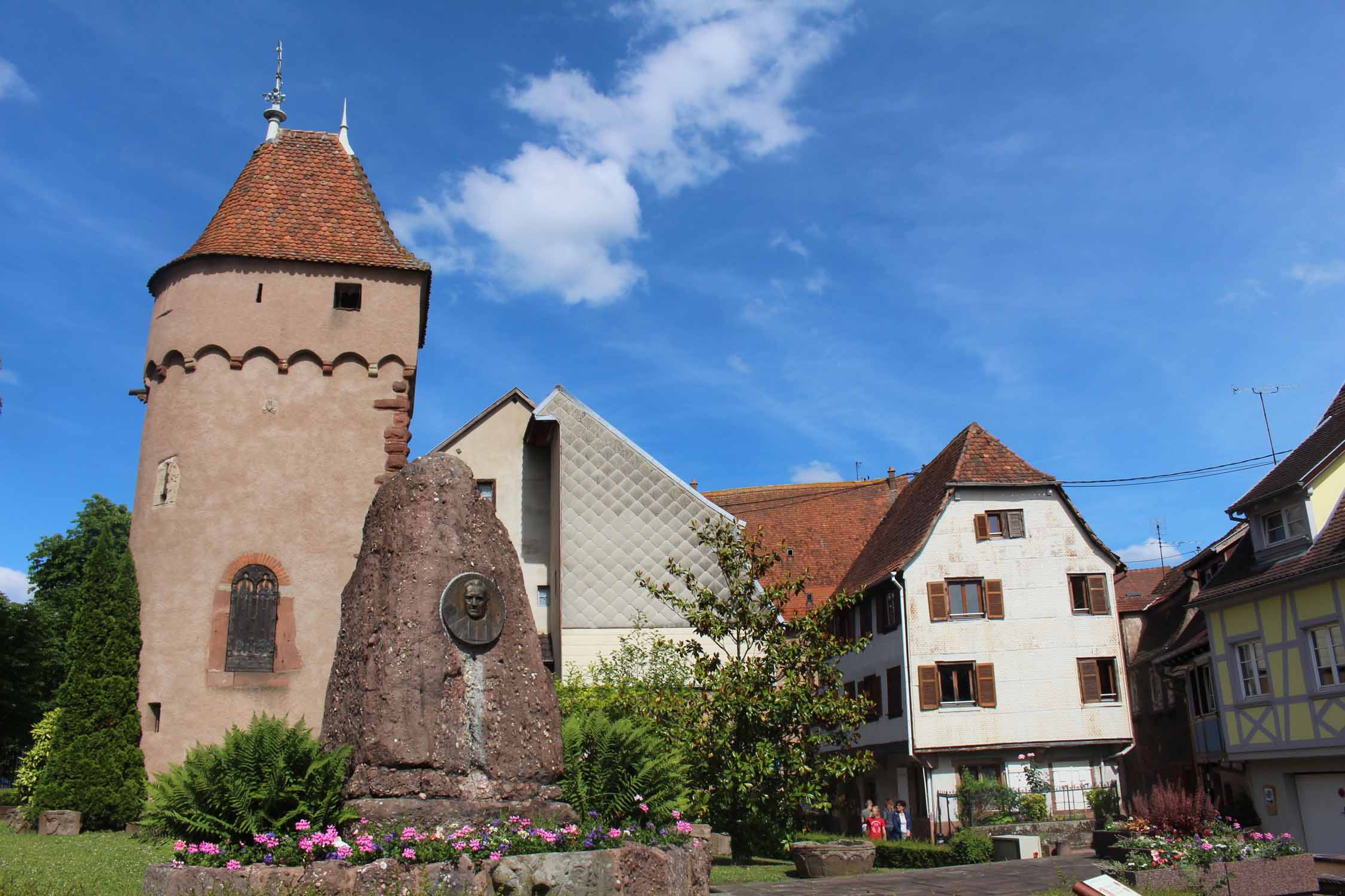 Obernai, tour d'enceinte