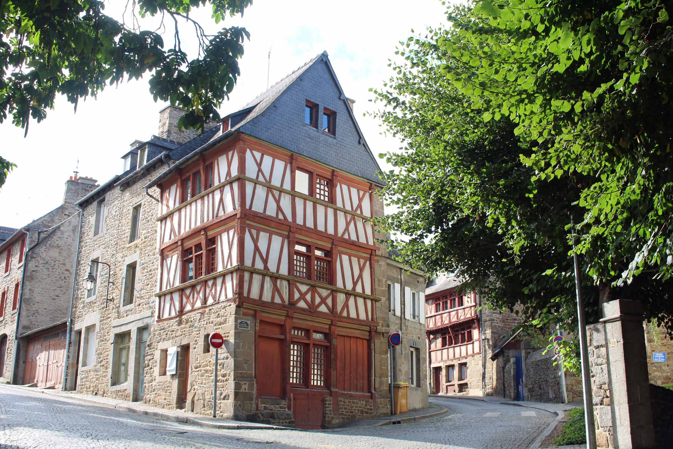 Saint-Brieuc, maison à colombages