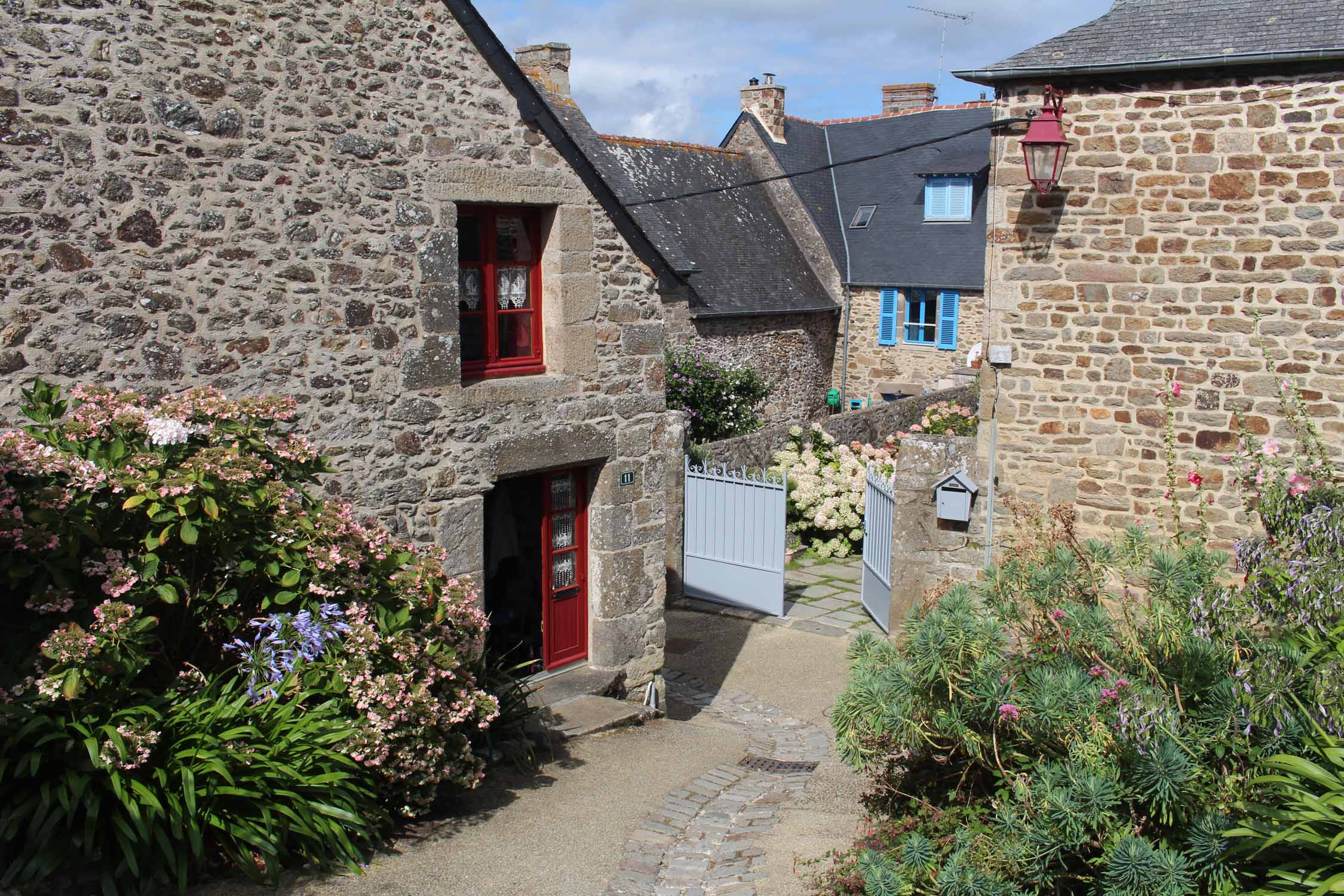 Saint-Suliac, maisons typiques