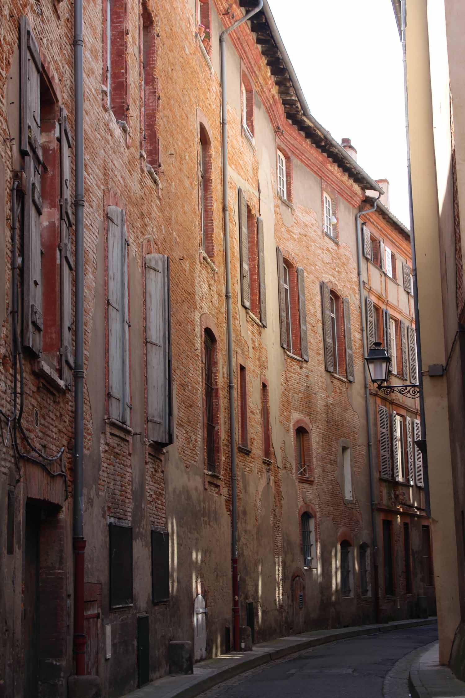 Toulouse,  maisons, rue Merlane