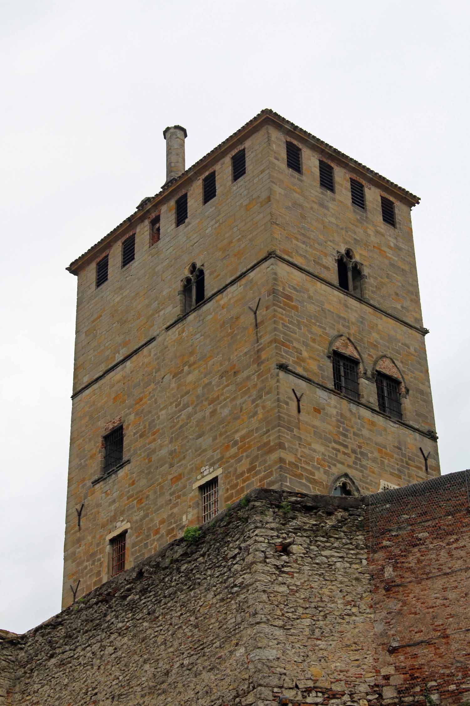 Cahors, tour du Palais du Sénéchal du Quercy