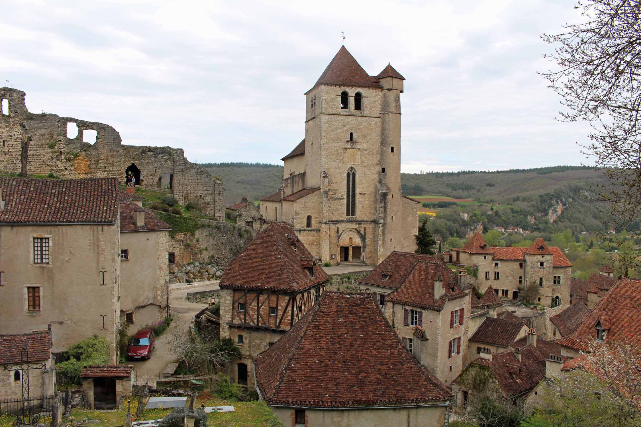 Saint-Cirq-Lapopie, église