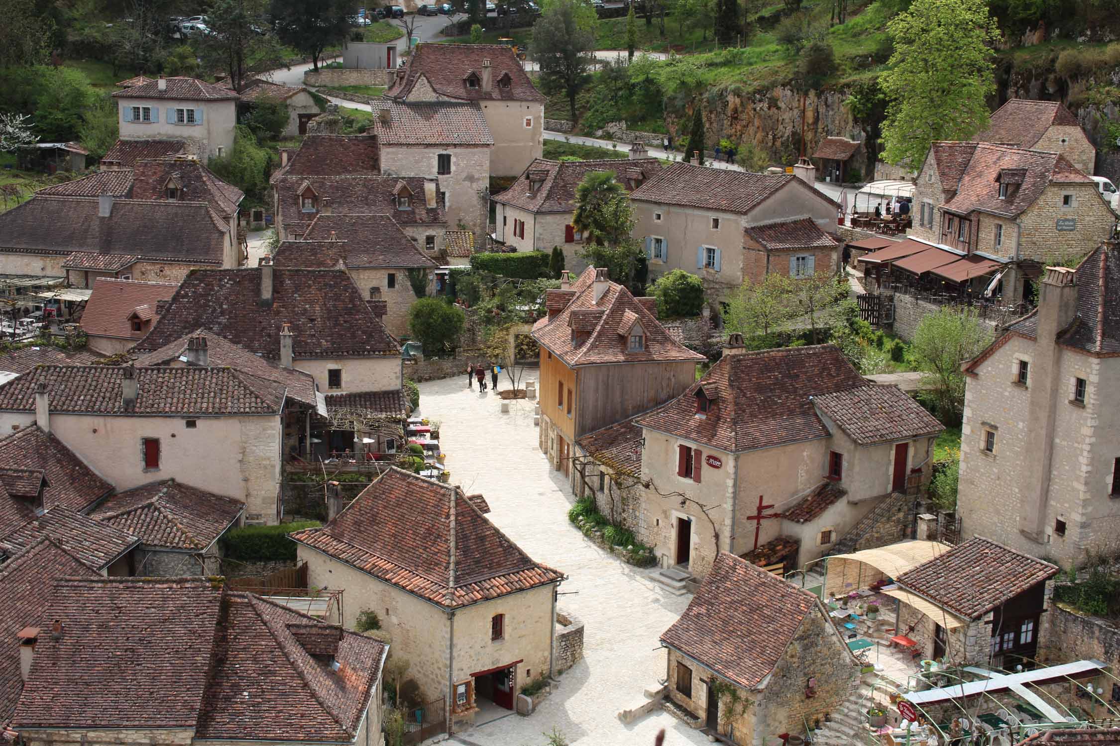 St-Cirq-Lapopie, maisons