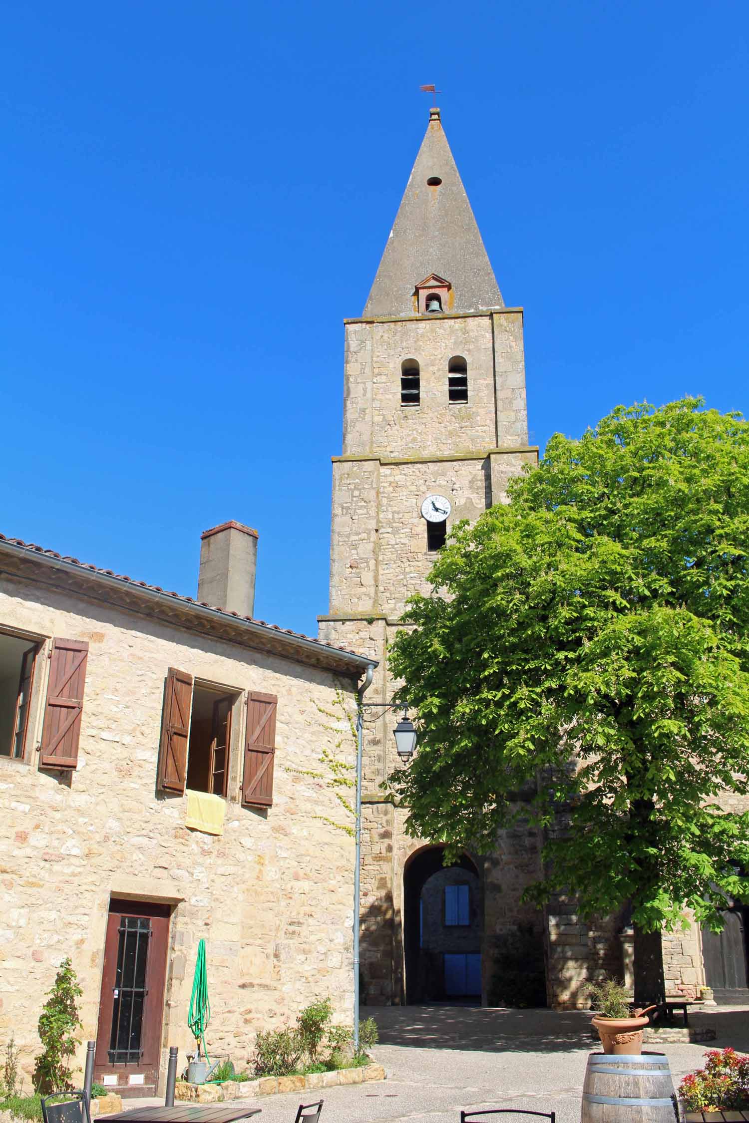 Puycelsi, église Saint-Corneille