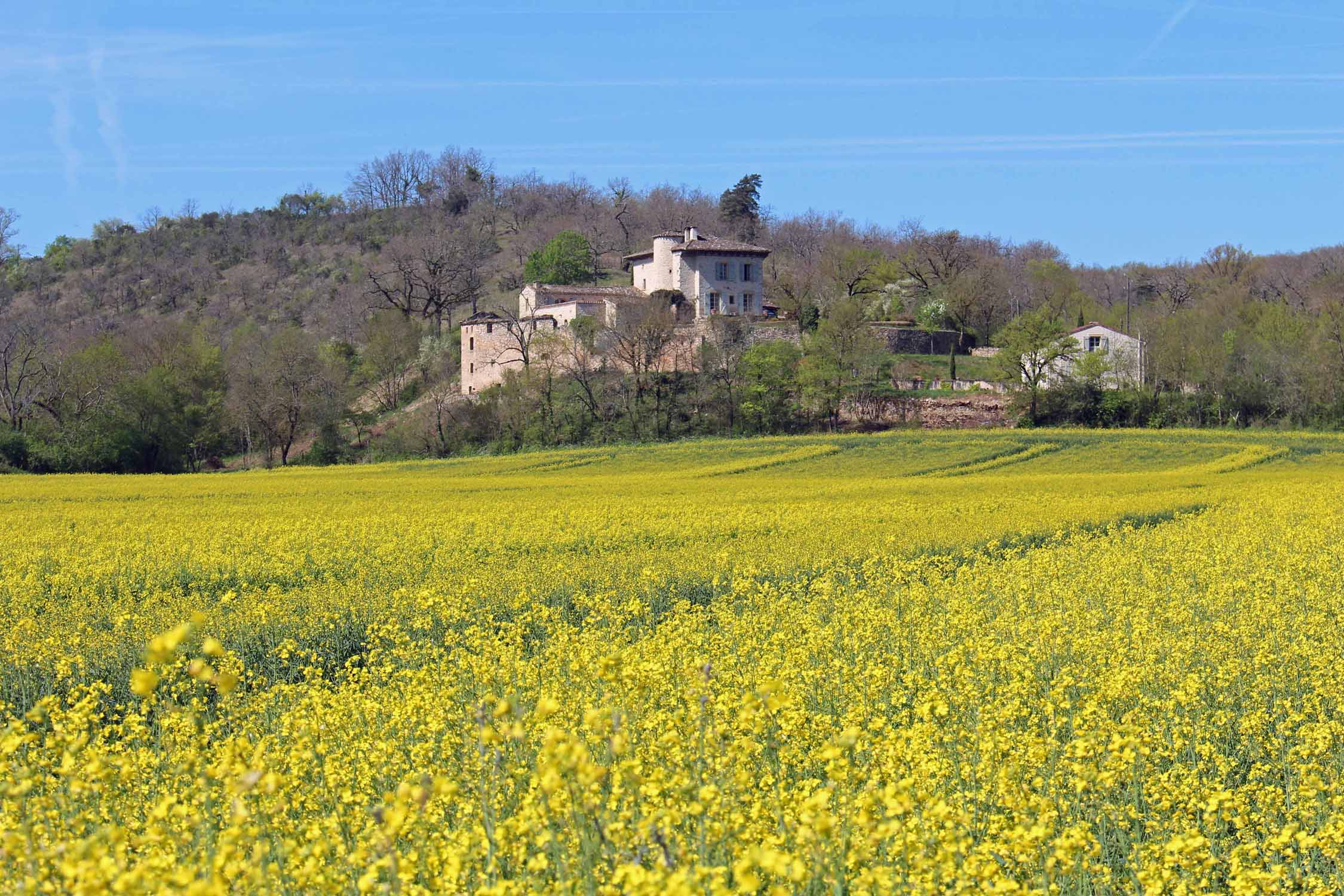 Paysage, Quercy