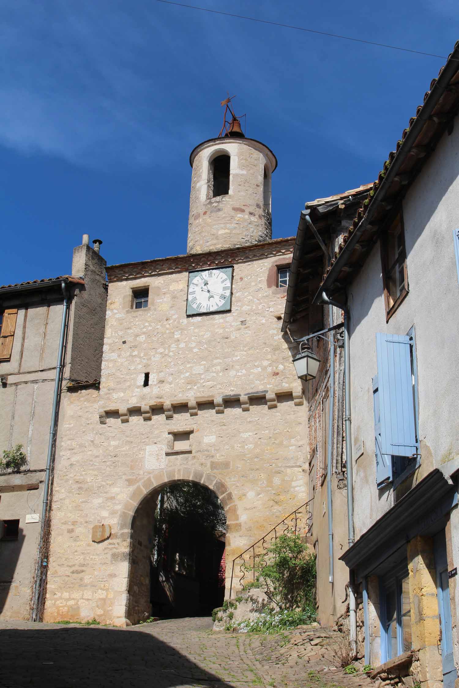 Cordes-sur-Ciel, porte de l'Horloge