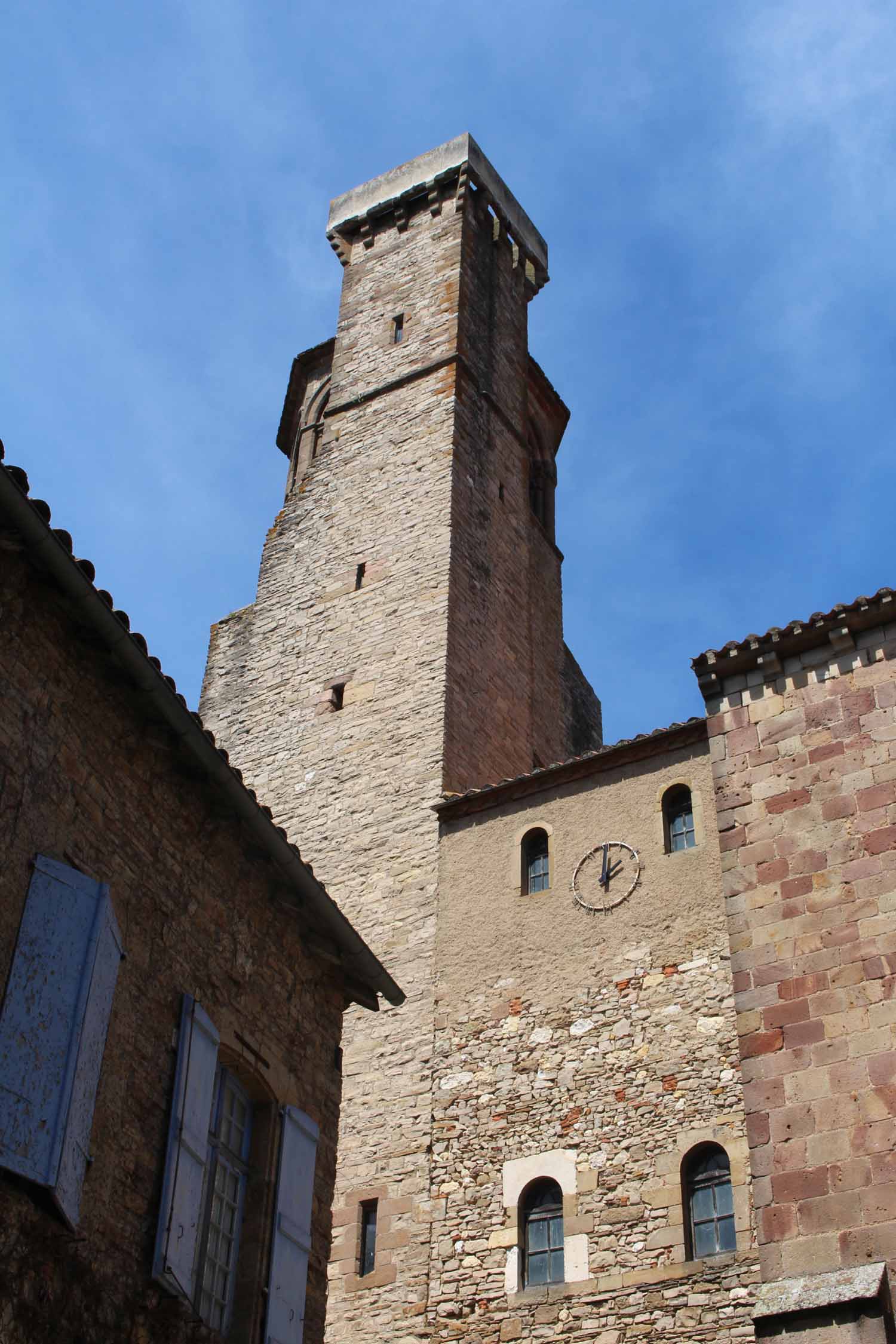 Cordes-sur-Ciel, église Saint-Michel, beffroi