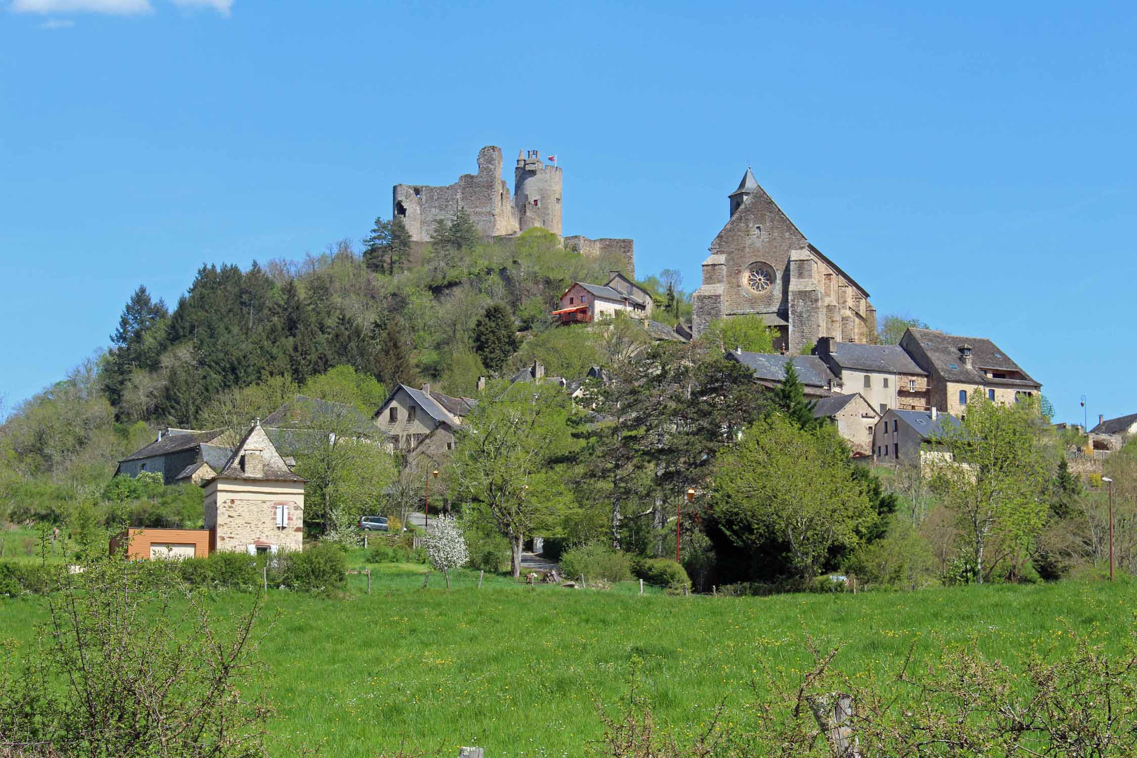 Najac, paysage