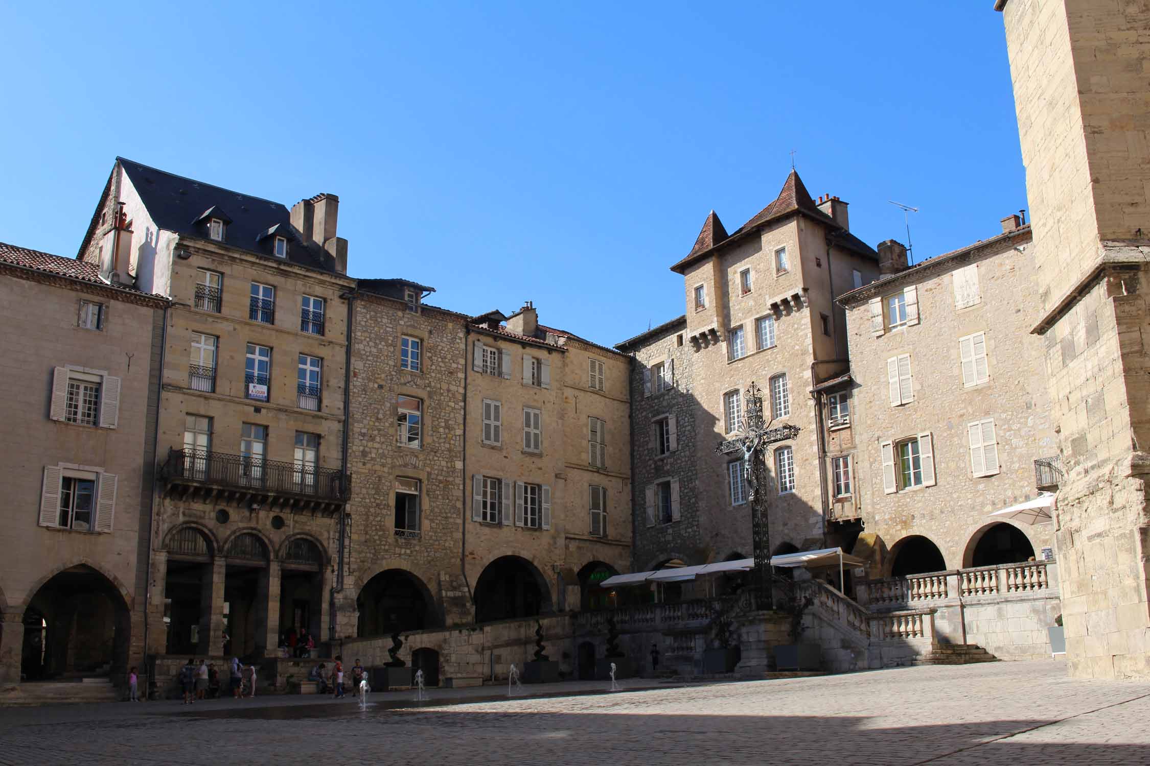 Villefranche-de-Rouergue, place Notre-Dame