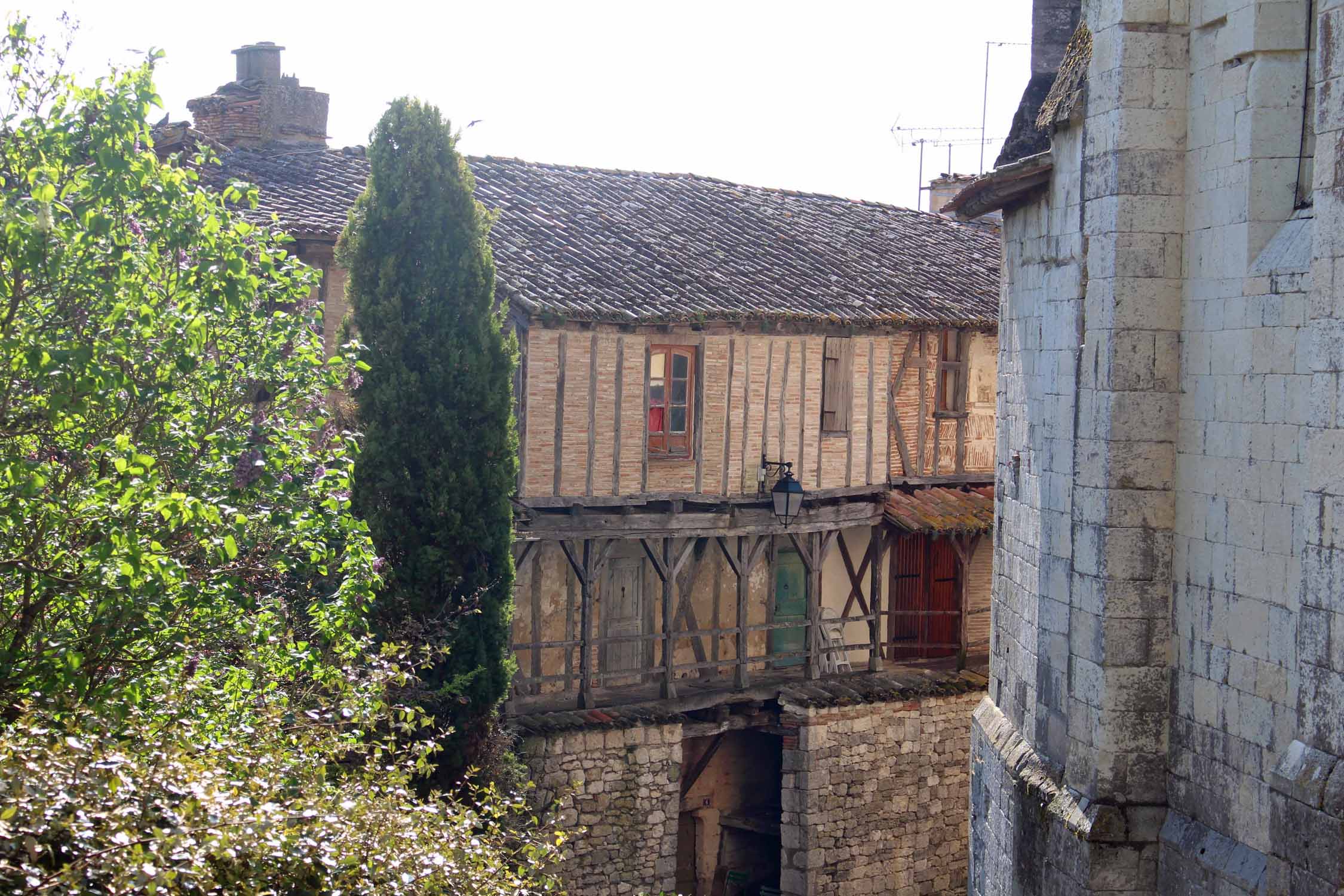 Montpezat-de-Quercy, maison typique