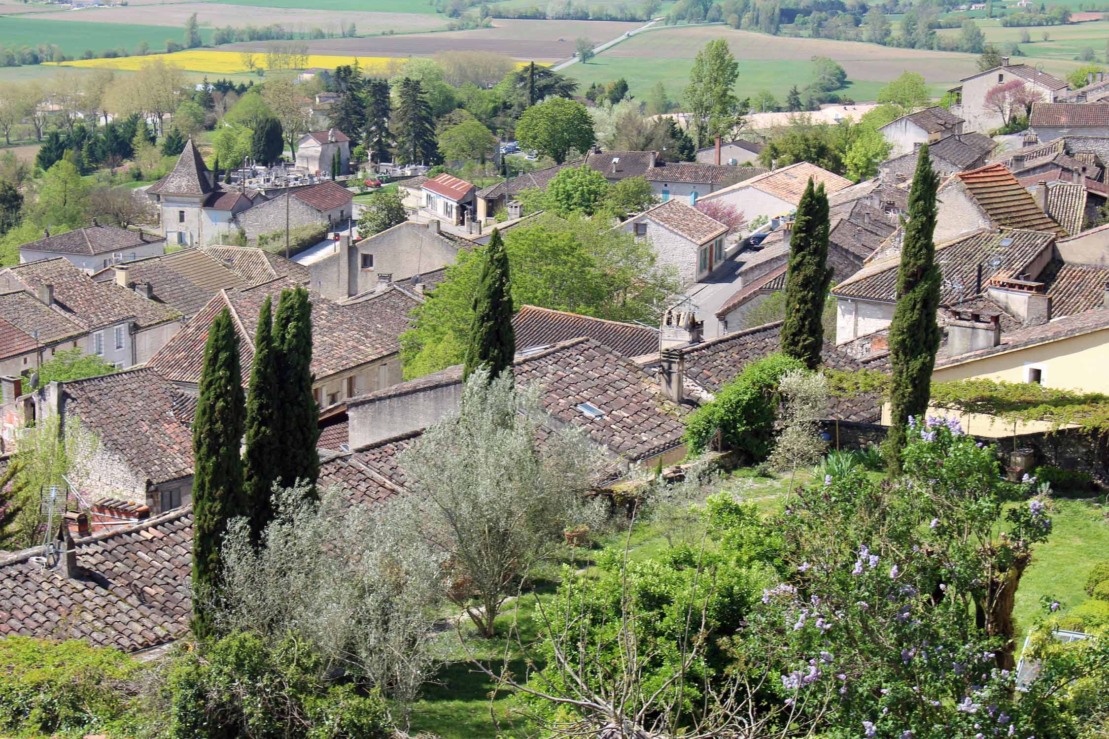 Lauzerte, paysage