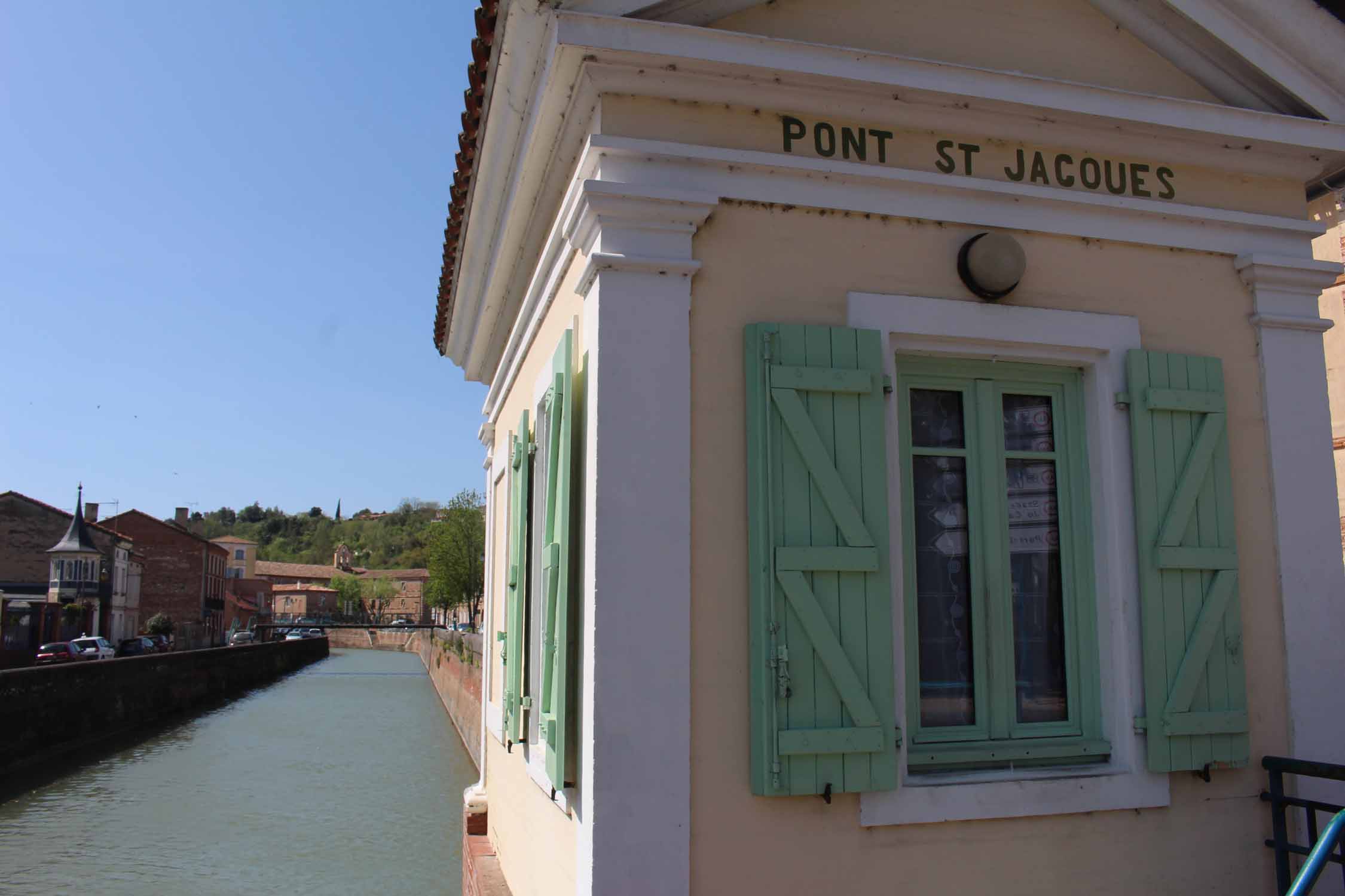 Moissac, canal latéral