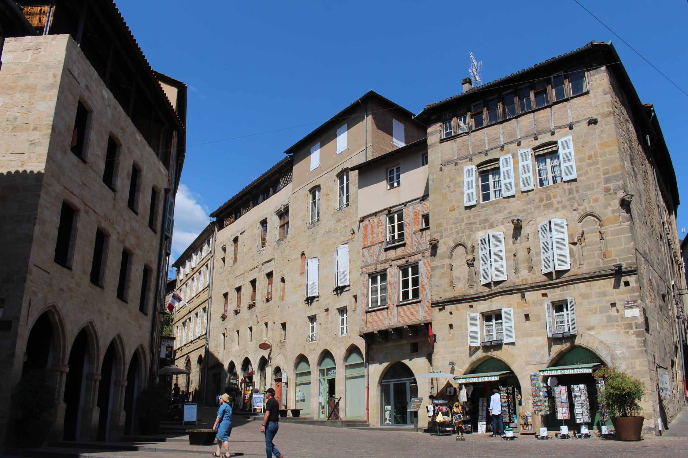 Figeac, place Champollion