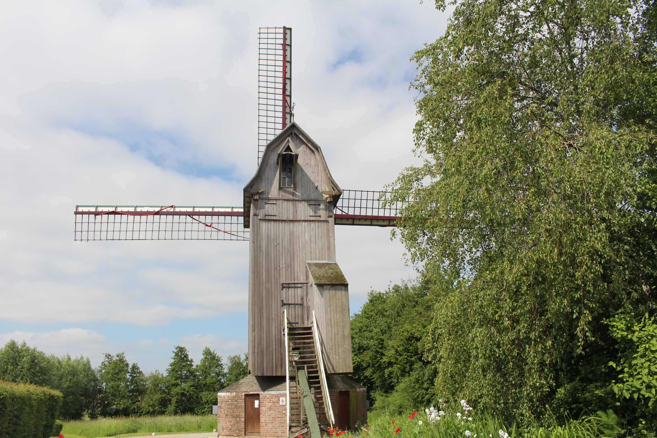 Steenvoorde, moulin Drievenmeulen