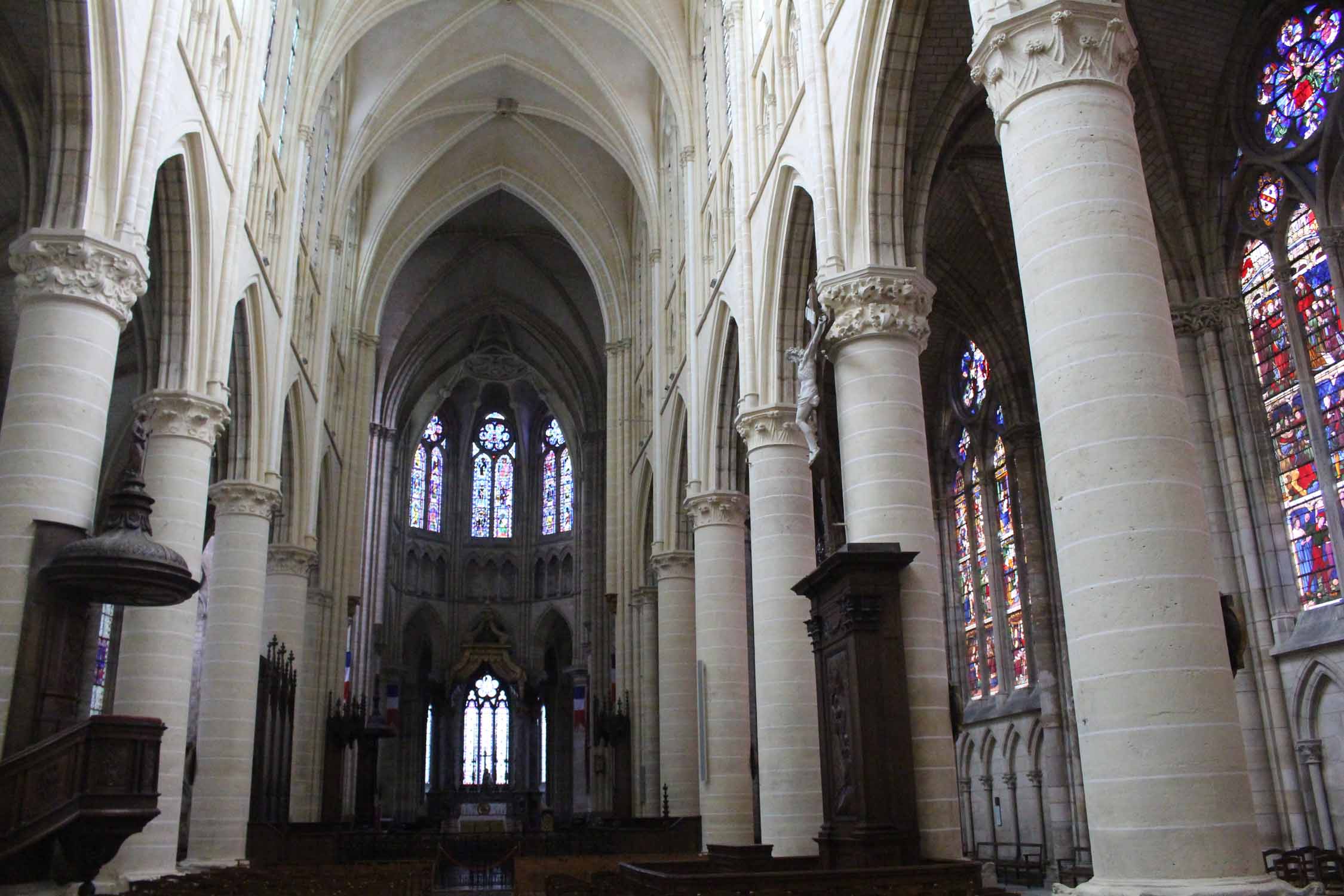 Châlons-en-Champagne, cathédrale Saint-Etienne, intérieur