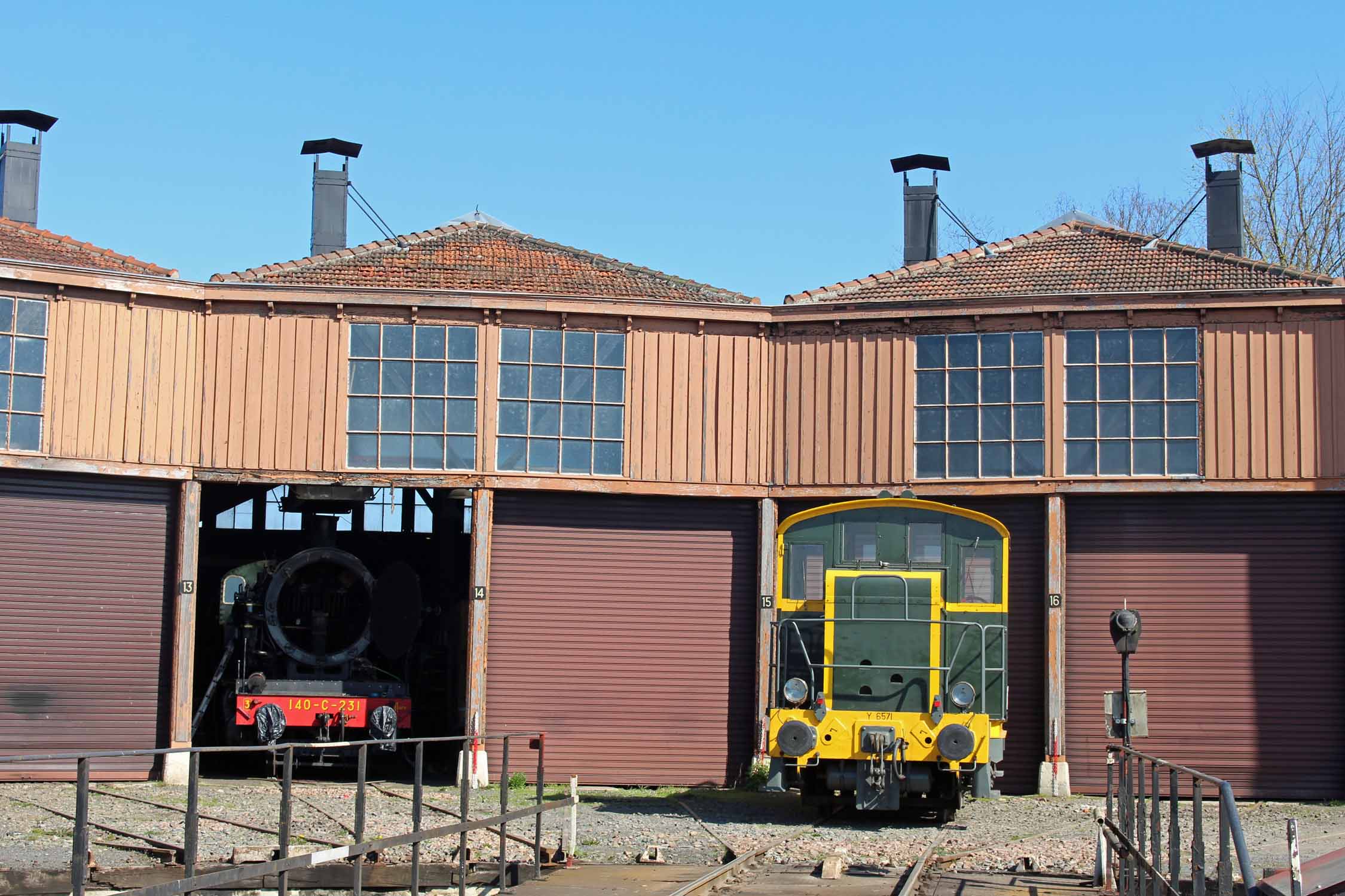 Longueville, musée du train