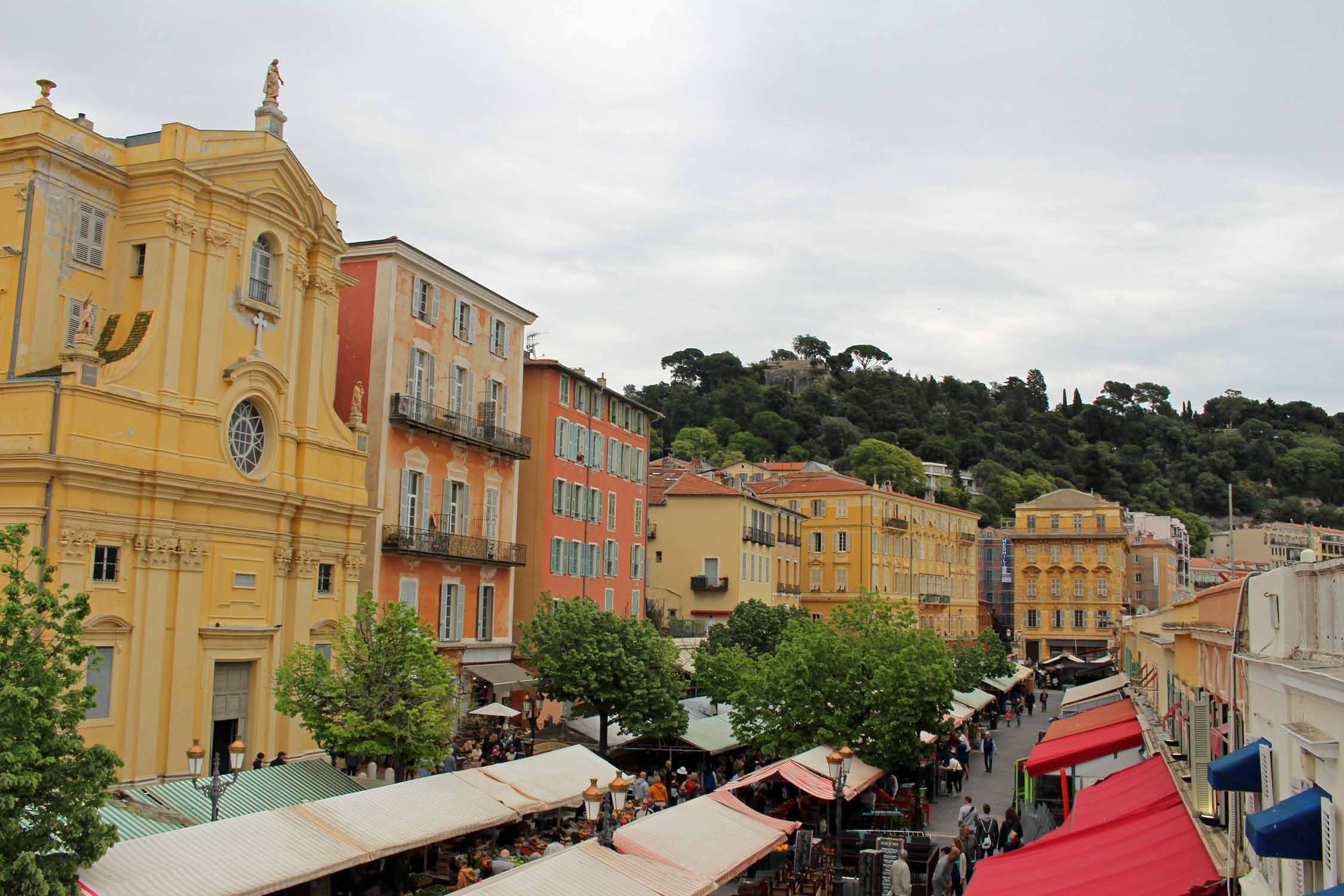 Nice, marché aux fleurs