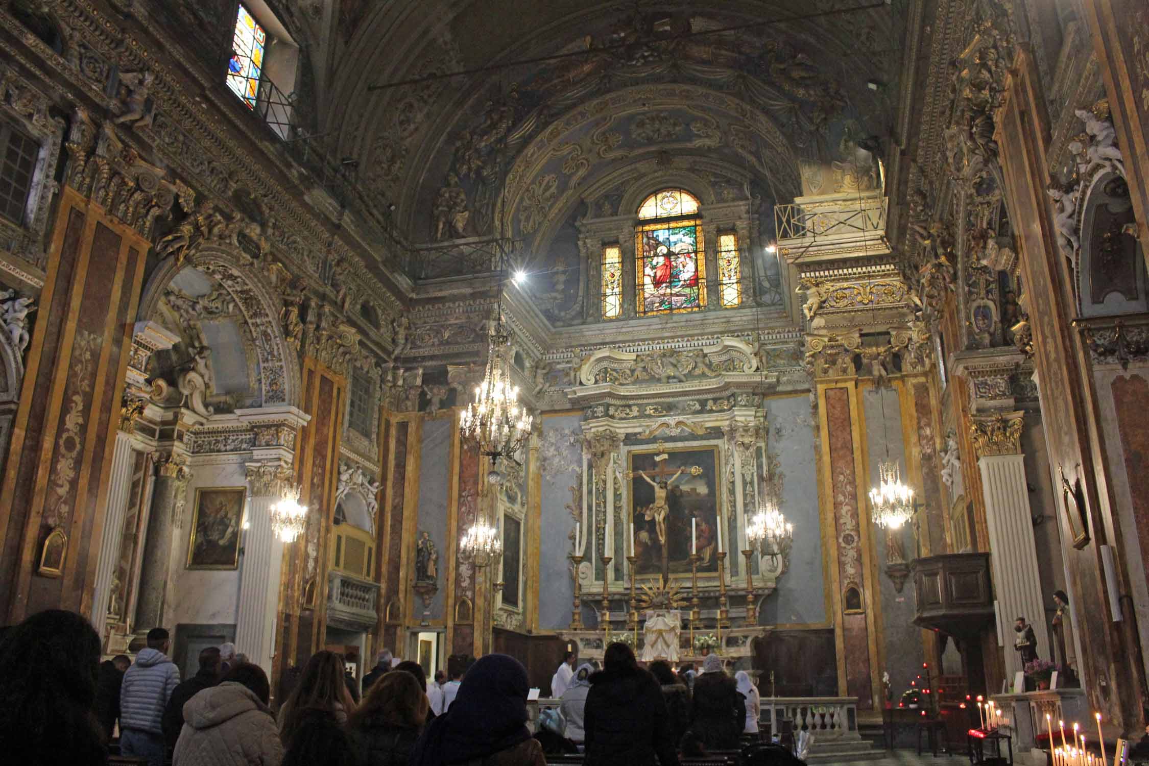 Nice, église Saint-Jacques, intérieur