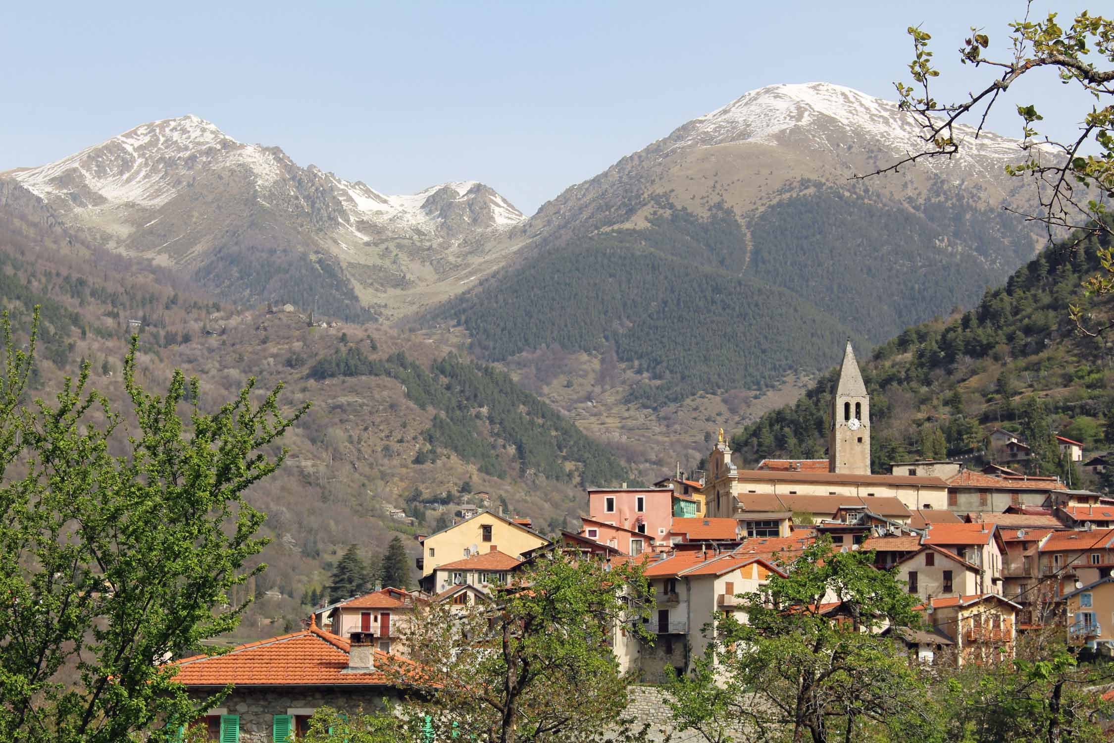 Saint-Martin-Vésubie, paysage