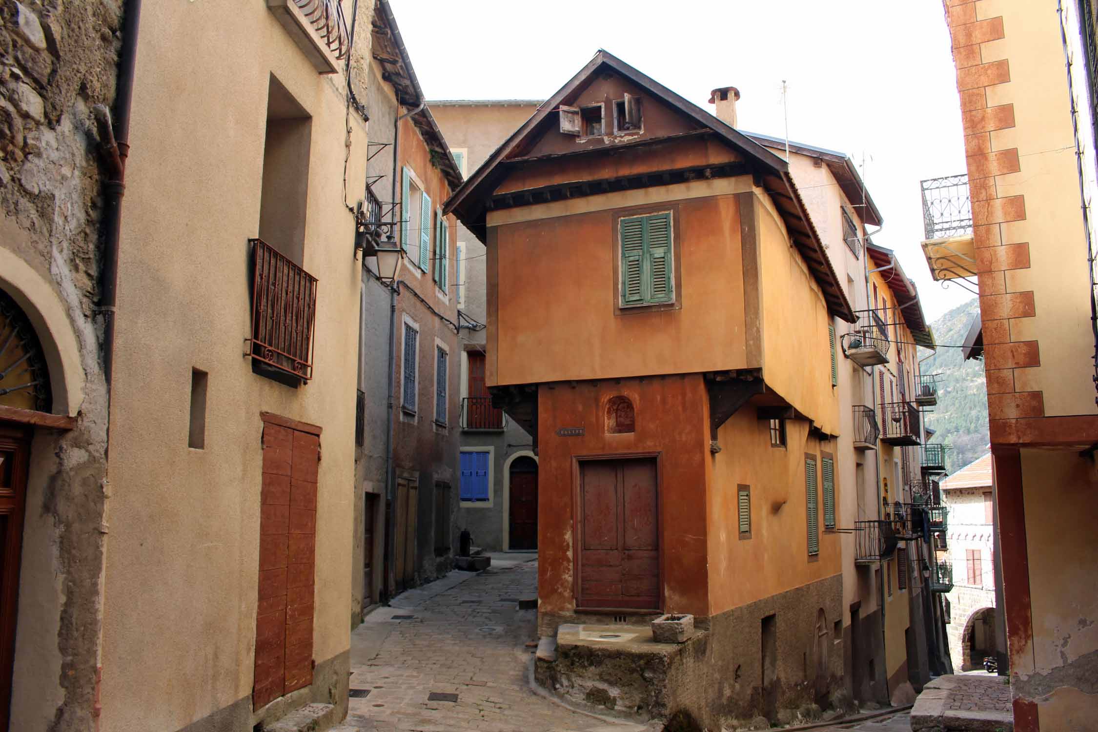 Saint-Martin-Vésubie, maison typique