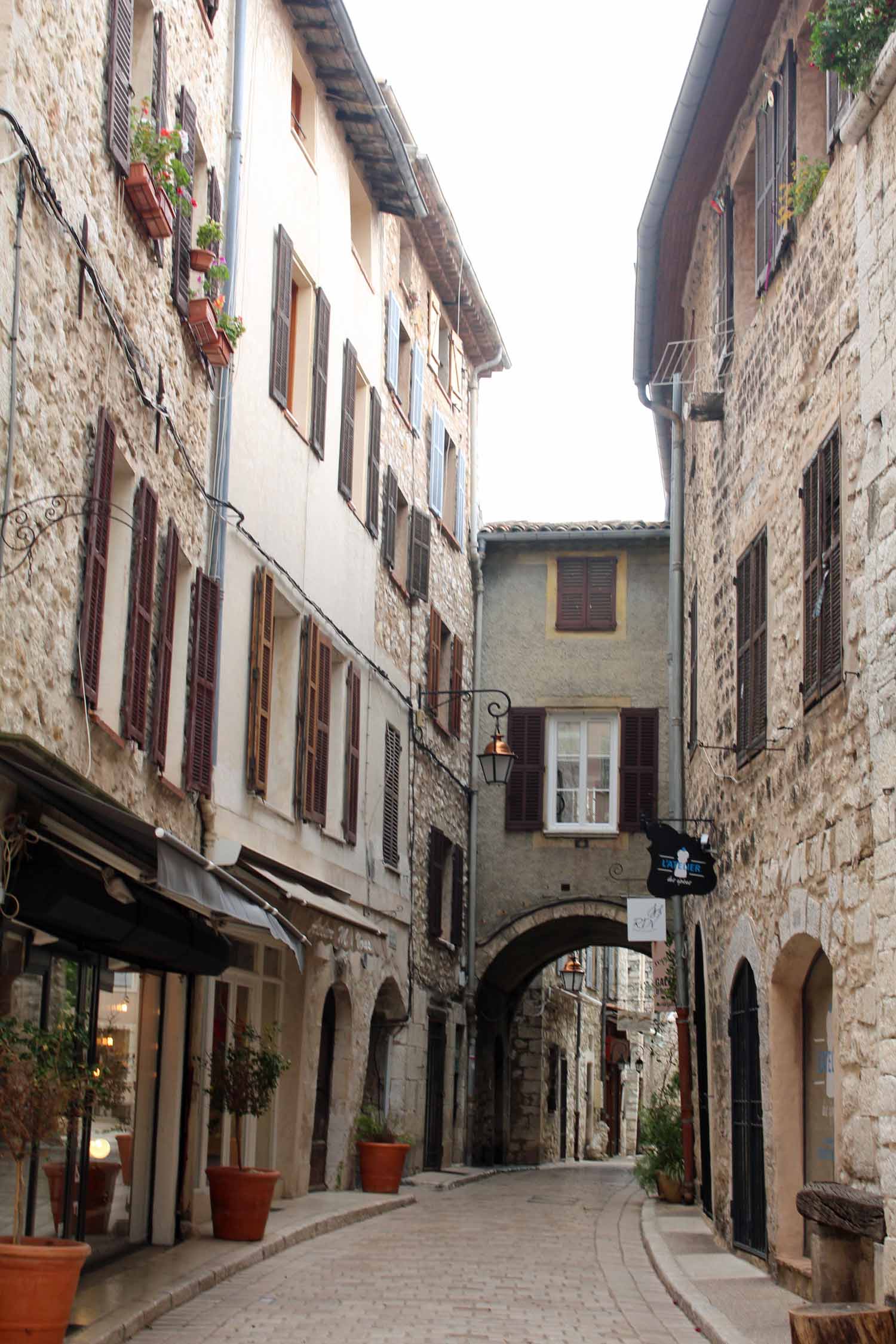 Vence, ruelle typique