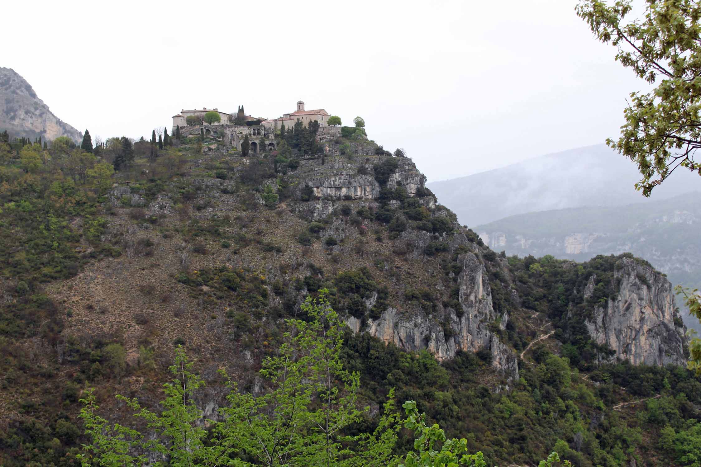 Gourdon, Alpes-Maritimes, paysage