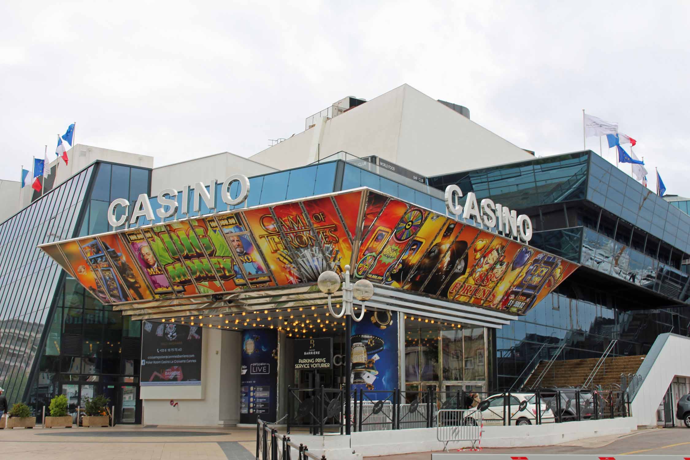 Cannes, casino, palais des Festivals