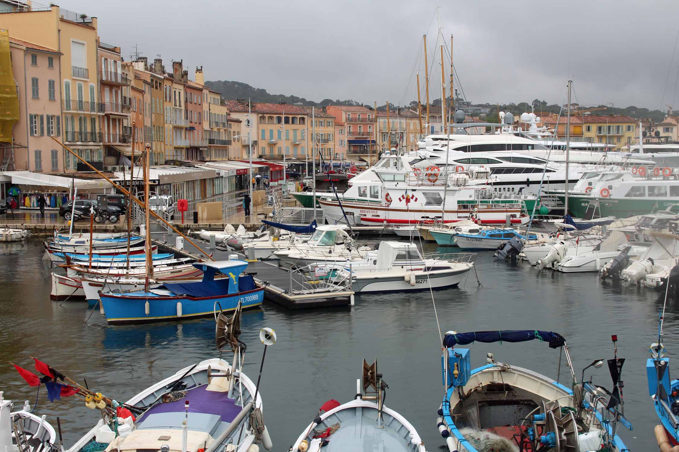 Port de Saint-Tropez, bateaux