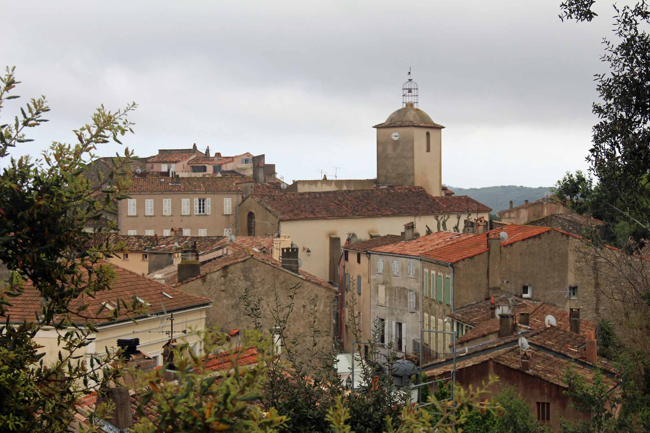 Village de Ramatuelle, paysage