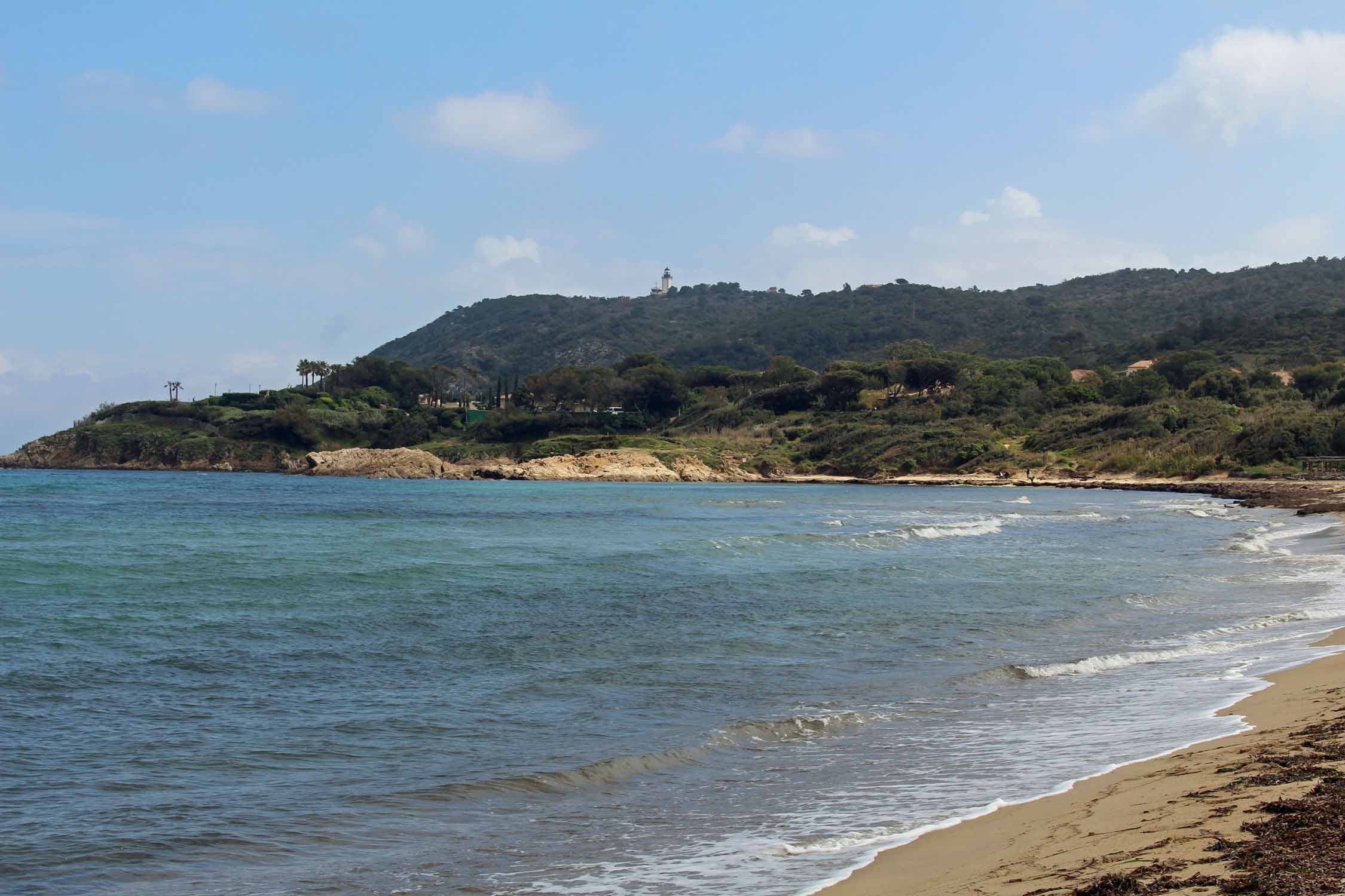 Saint-Tropez, plage de Pompelonne