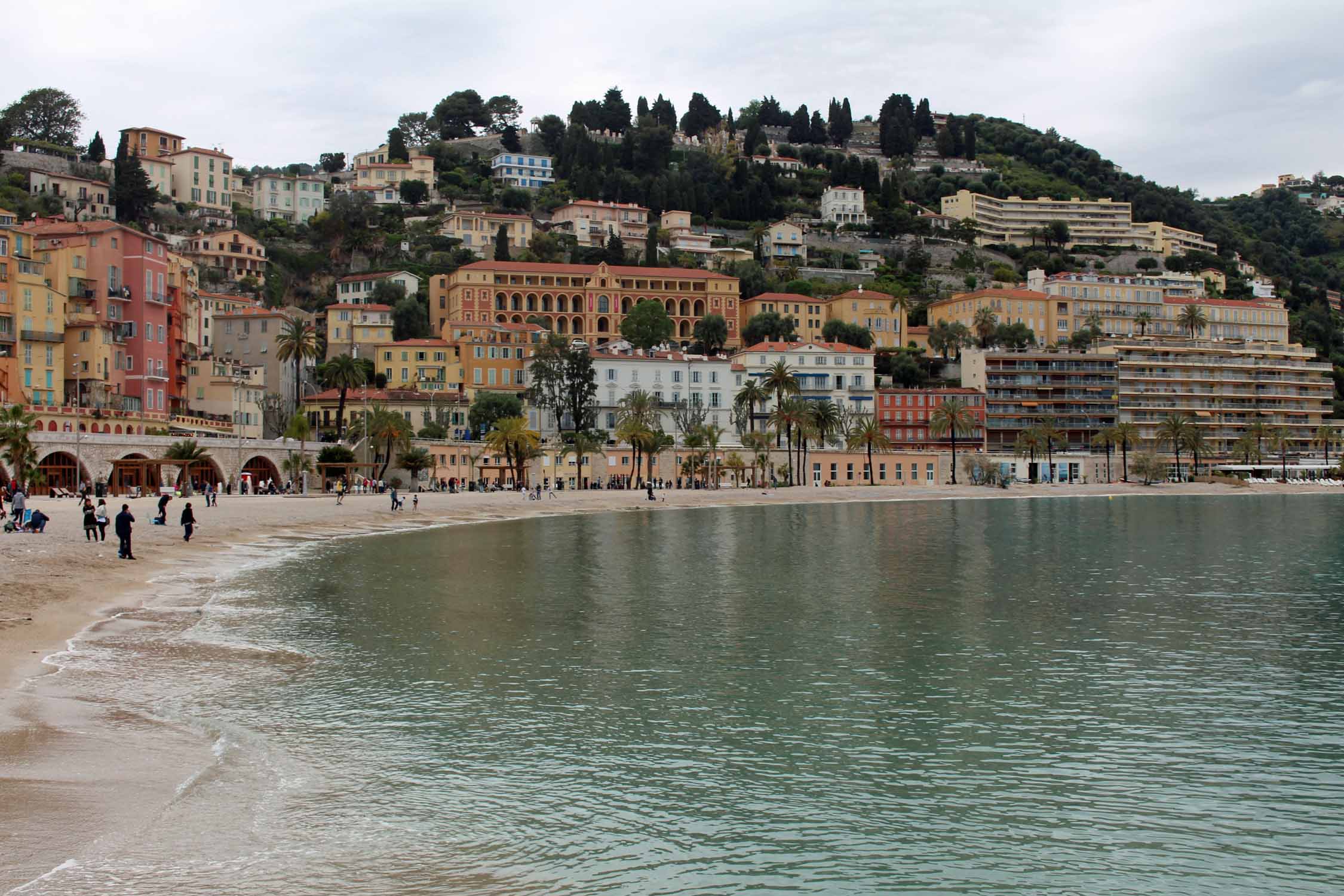 Menton, plage