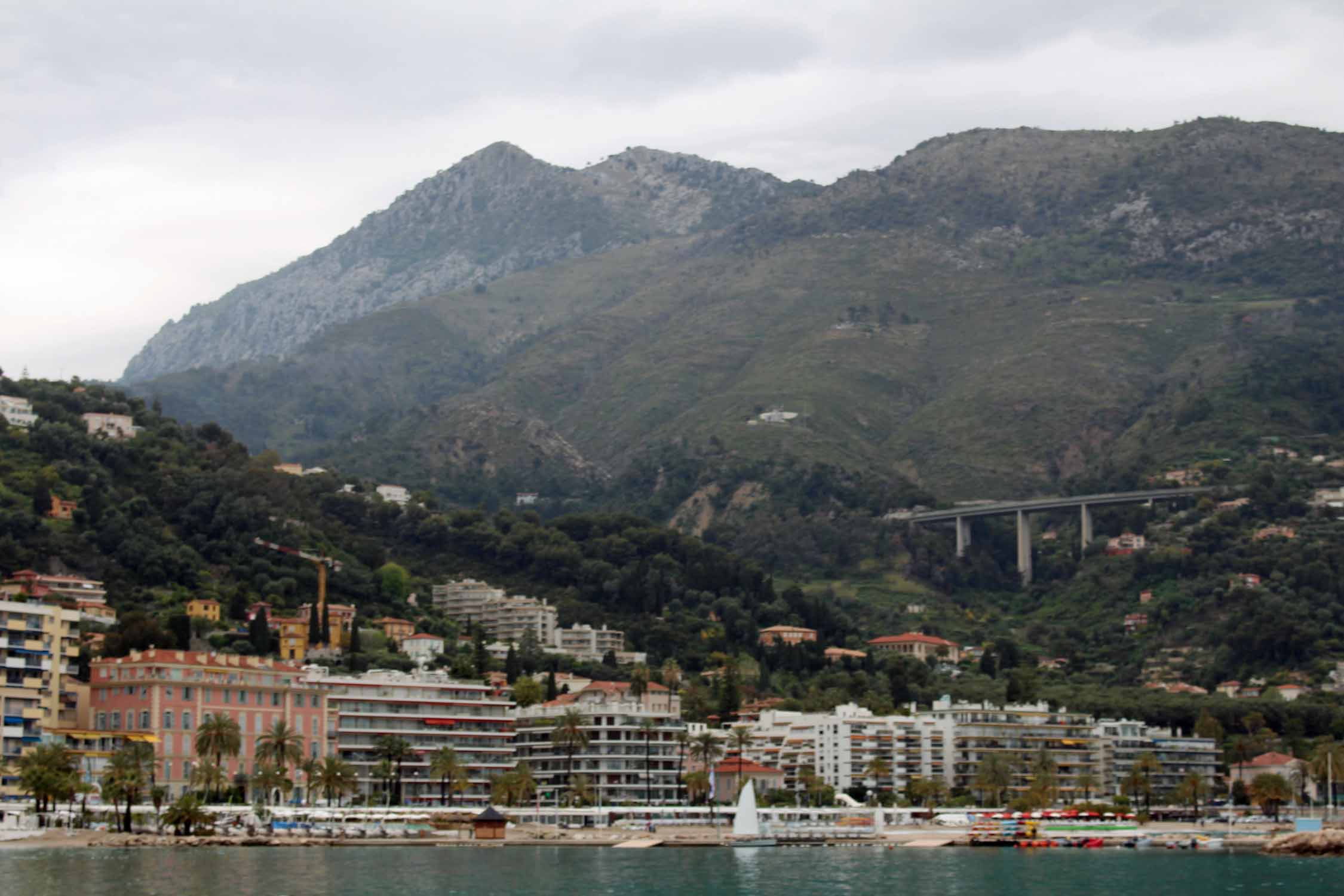 Menton, paysage