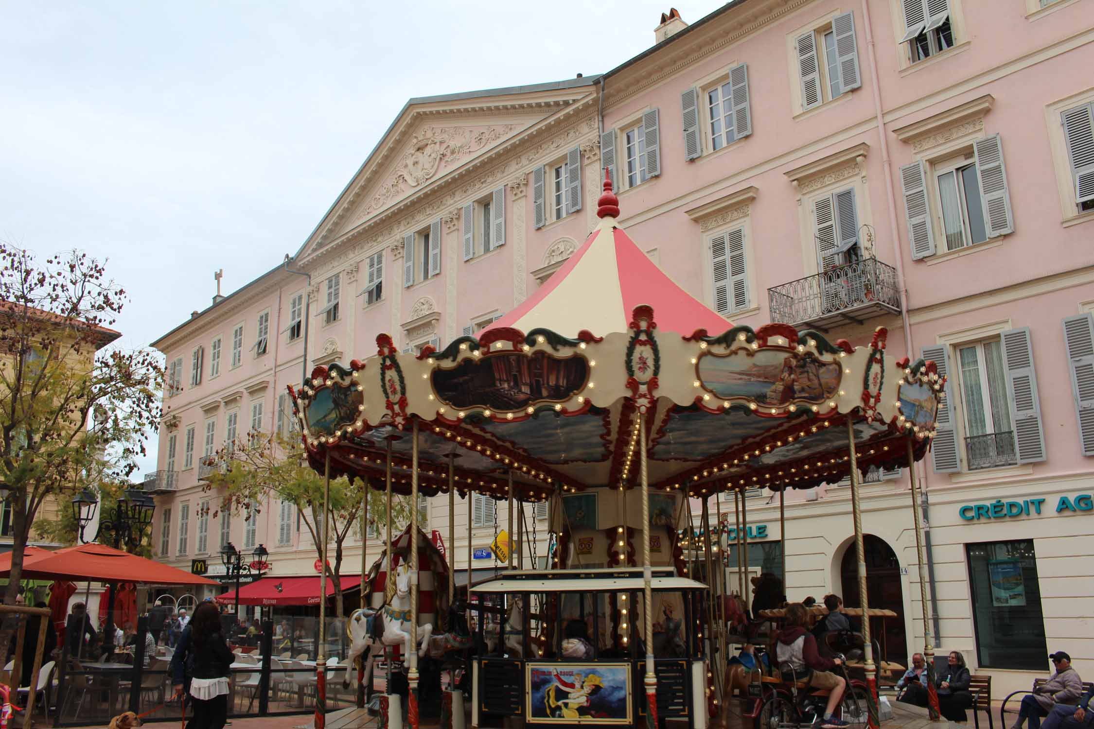 Menton, carrousel