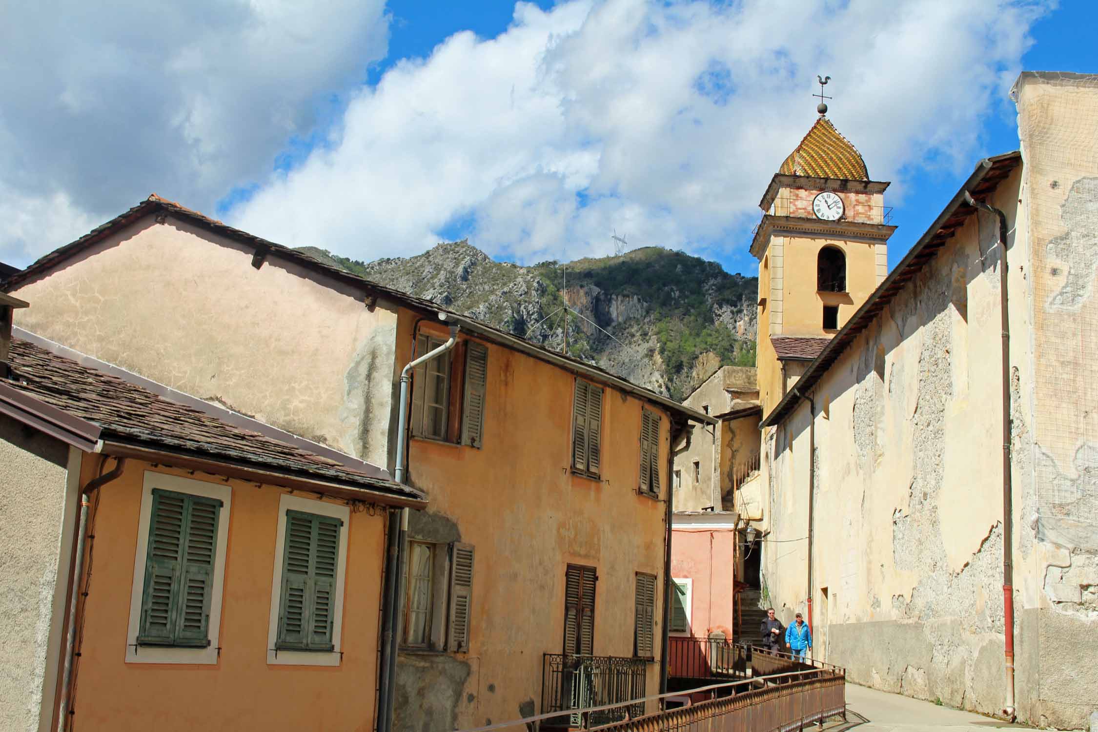 Saorge, centre historique, rue typique