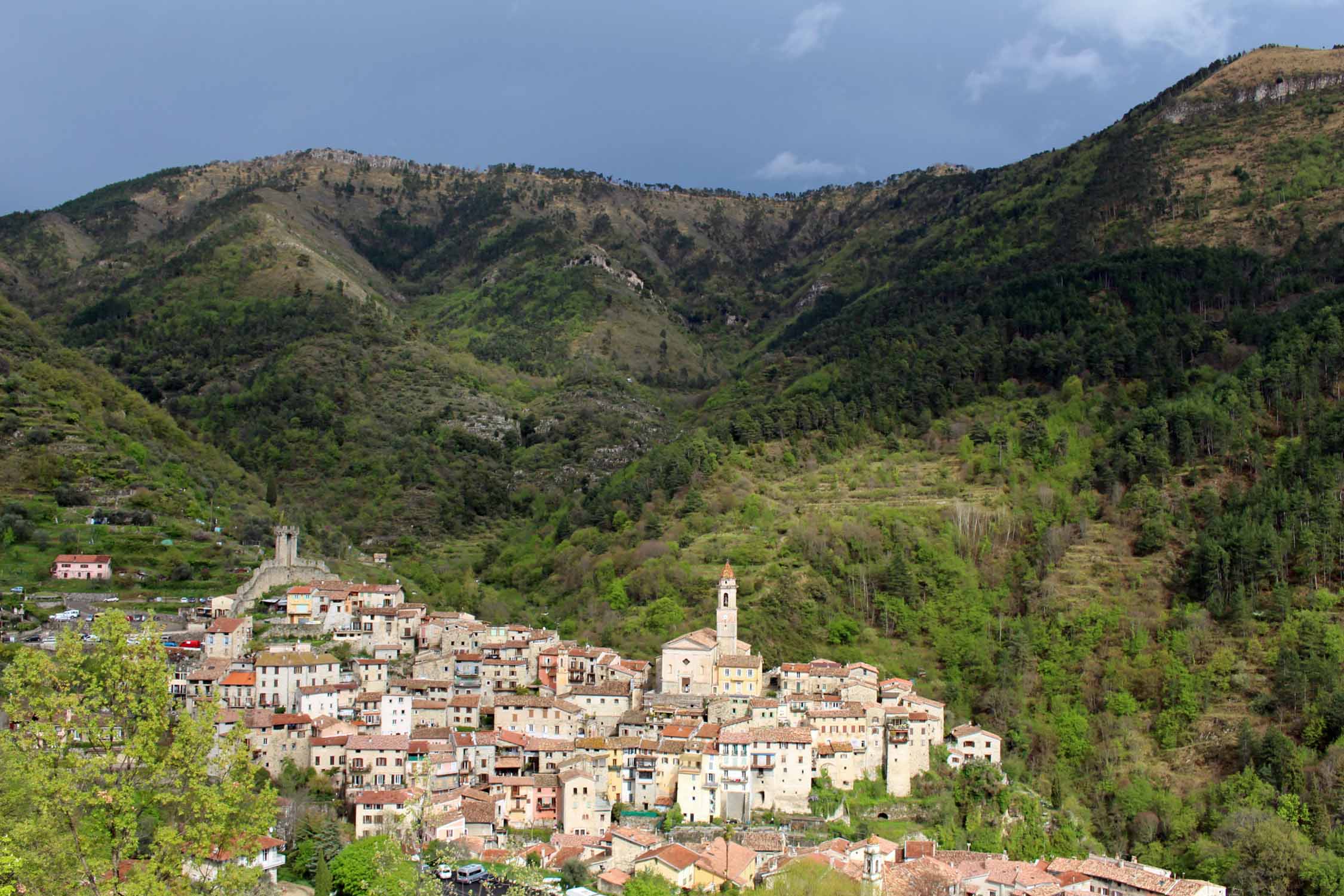 Lucéram, paysage