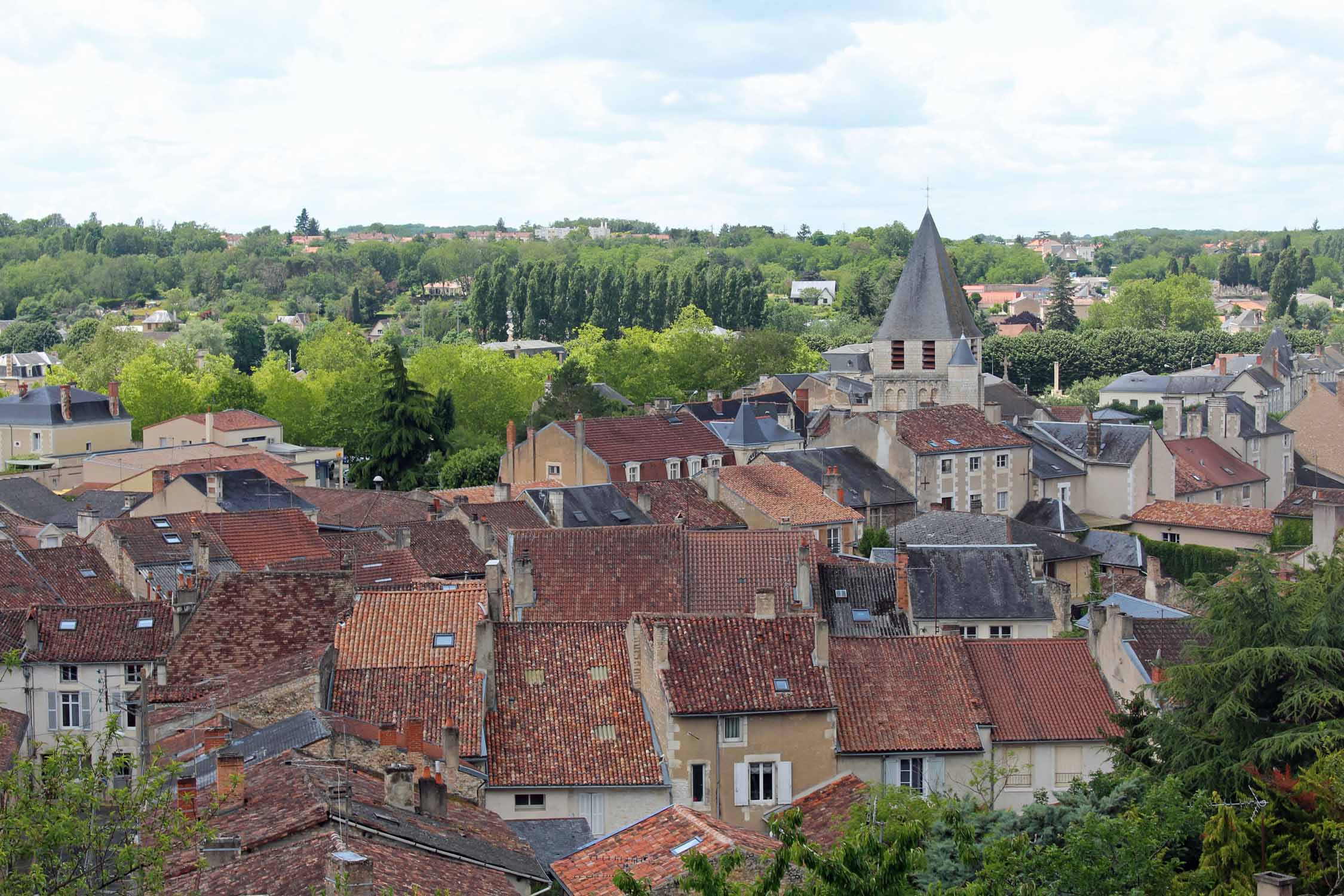 Chauvigny, paysage